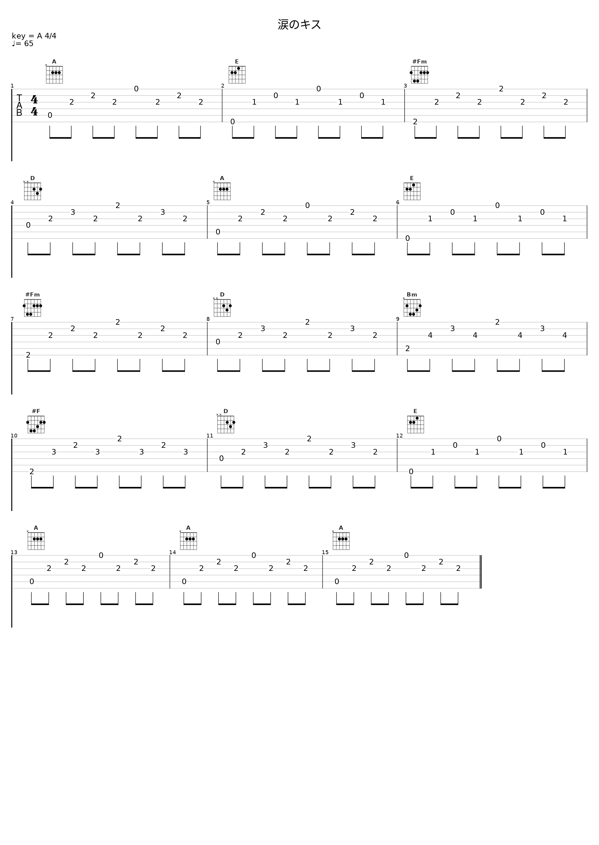 涙のキス_V.A._1