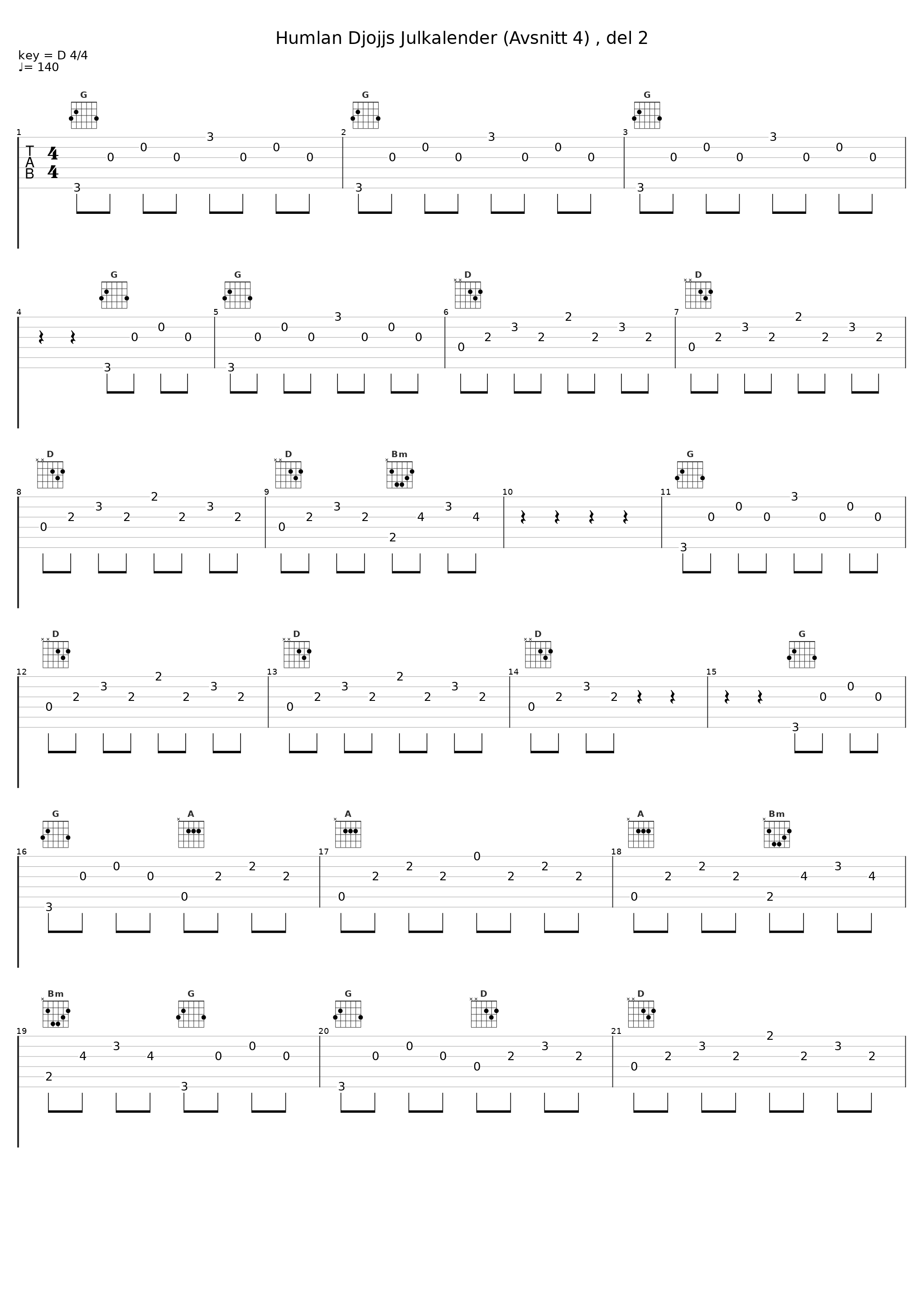 Humlan Djojjs Julkalender (Avsnitt 4) , del 2_Humlan Djojj,Julkalender,Staffan Götestam_1