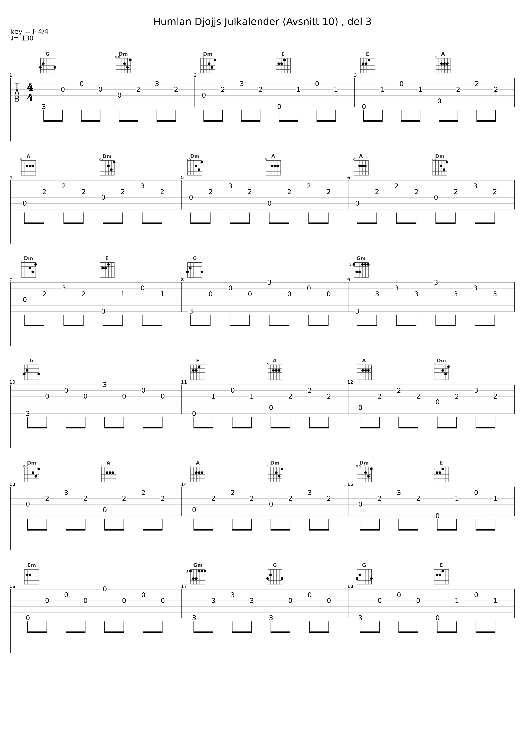 Humlan Djojjs Julkalender (Avsnitt 10) , del 3_Humlan Djojj,Julkalender,Staffan Götestam_1