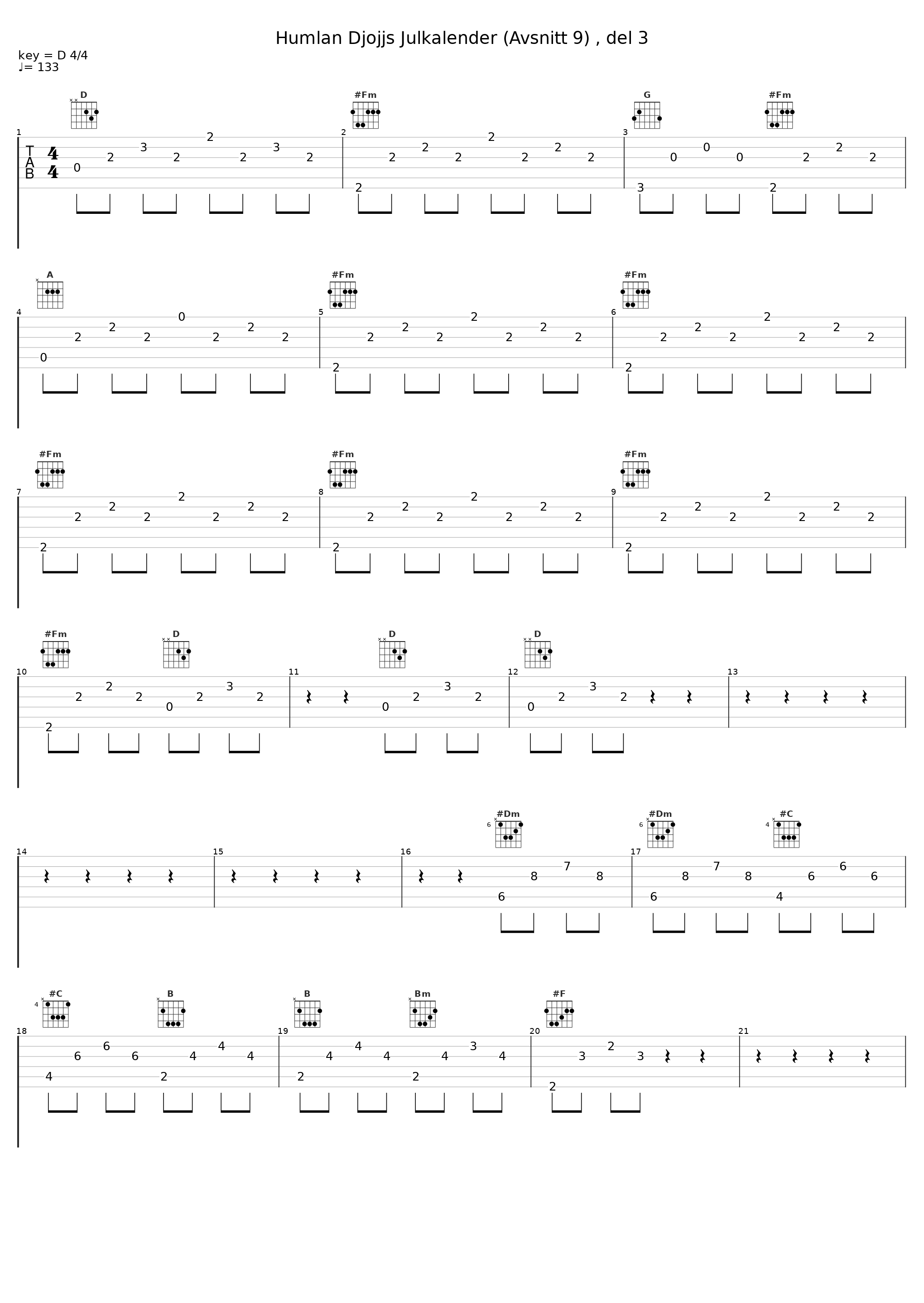 Humlan Djojjs Julkalender (Avsnitt 9) , del 3_Humlan Djojj,Julkalender,Staffan Götestam_1