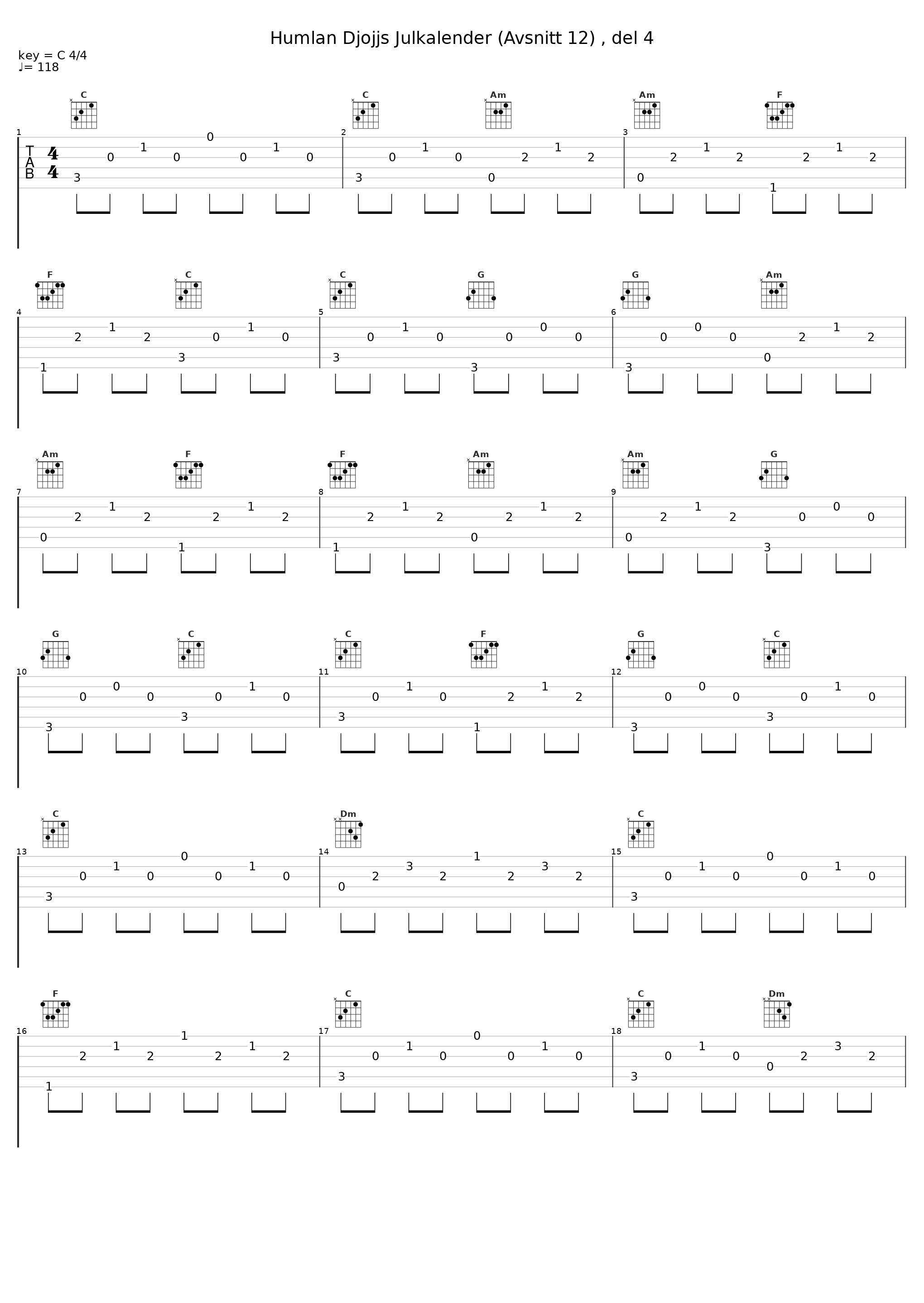 Humlan Djojjs Julkalender (Avsnitt 12) , del 4_Humlan Djojj,Julkalender,Staffan Götestam_1