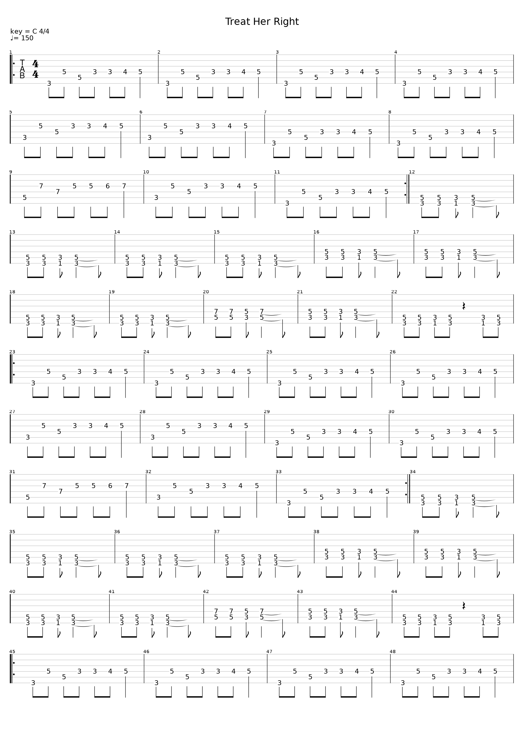 Treat Her Right_George Thorogood_1