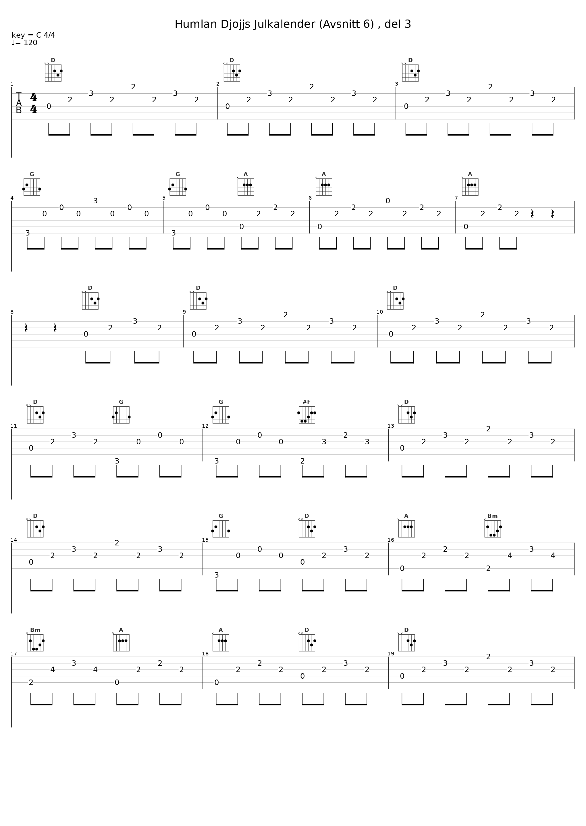 Humlan Djojjs Julkalender (Avsnitt 6) , del 3_Humlan Djojj,Julkalender,Staffan Götestam_1