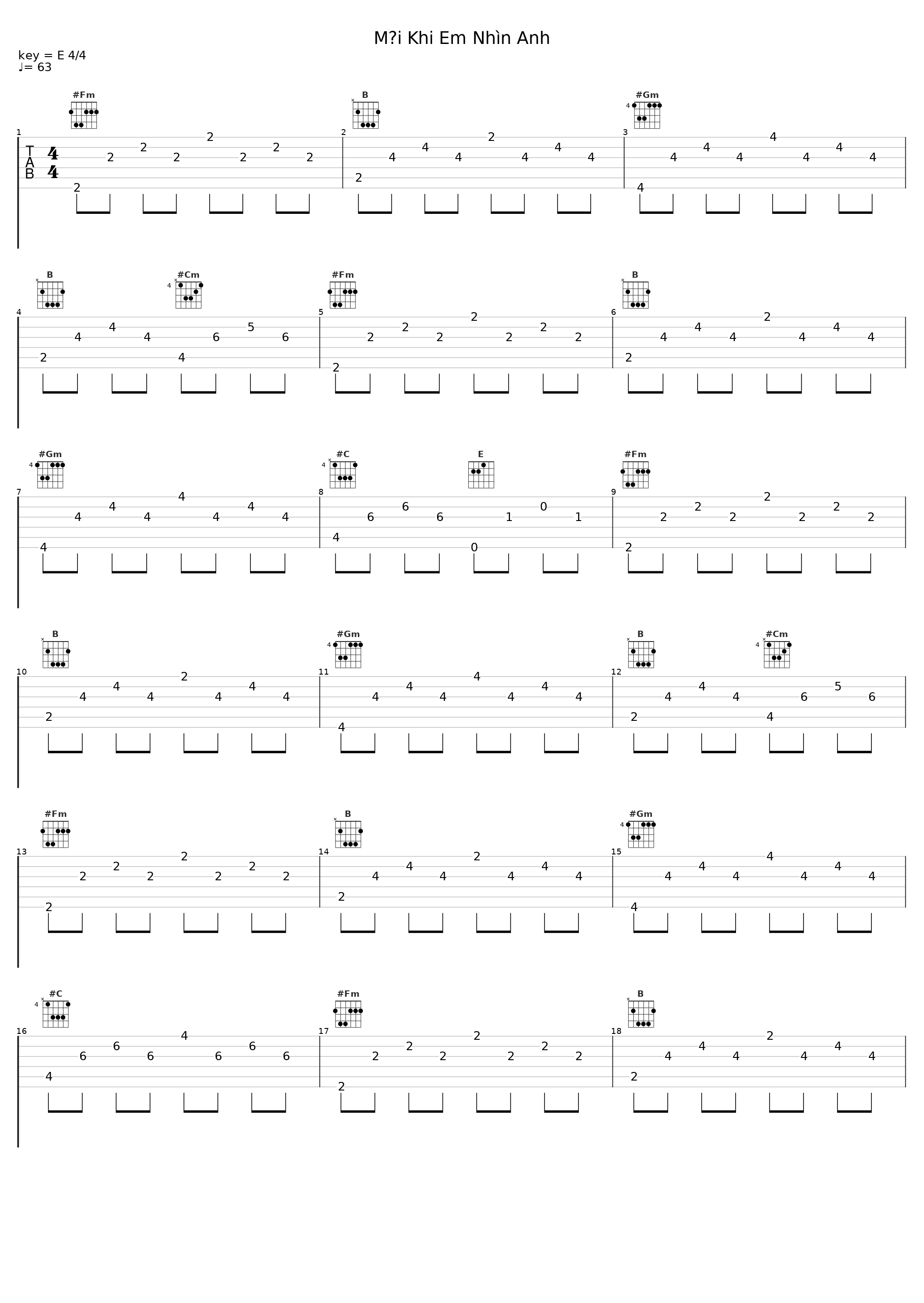 Mỗi Khi Em Nhìn Anh_Changg,T.R.I_1