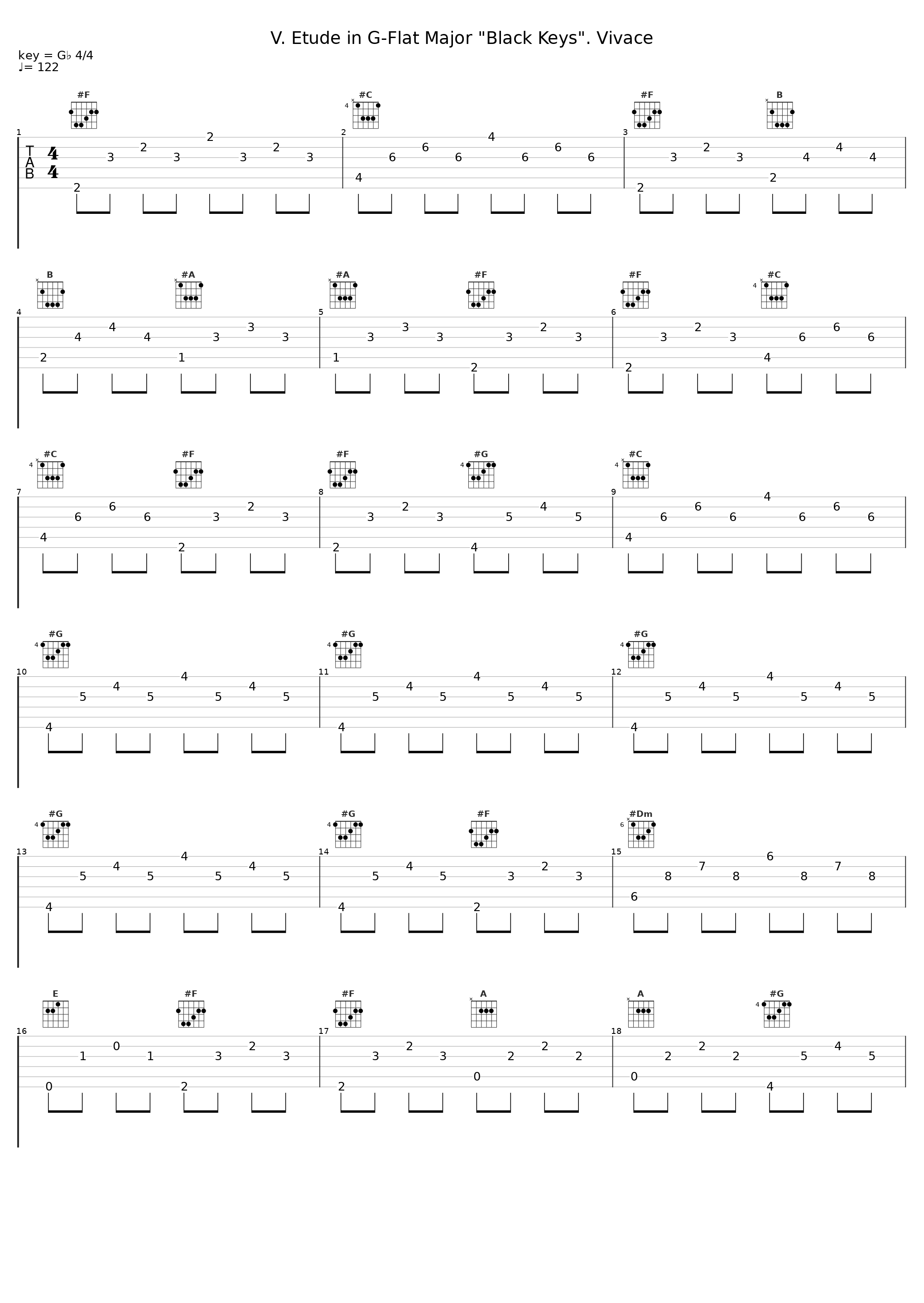 V. Etude in G-Flat Major "Black Keys". Vivace_Alessandro Deljavan_1