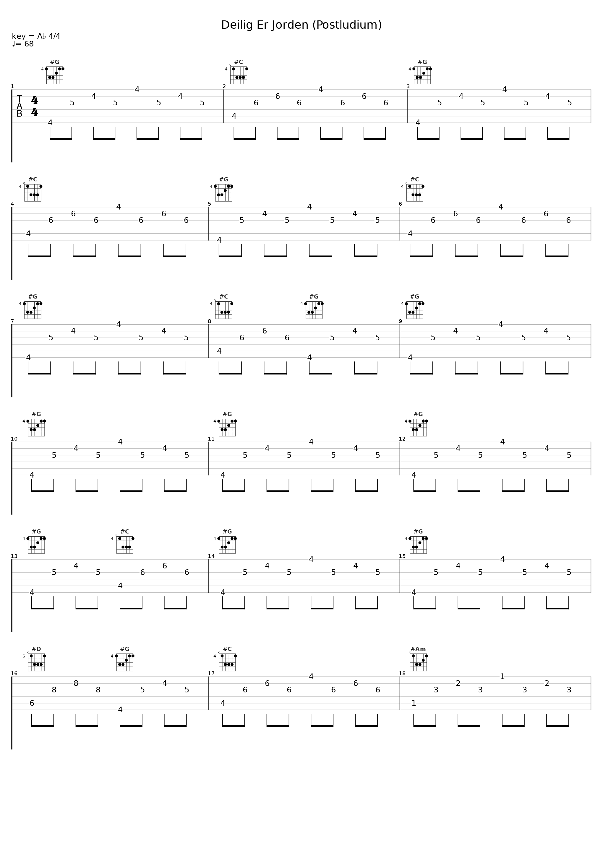 Deilig Er Jorden (Postludium)_Hanne Krogh,Trad._1