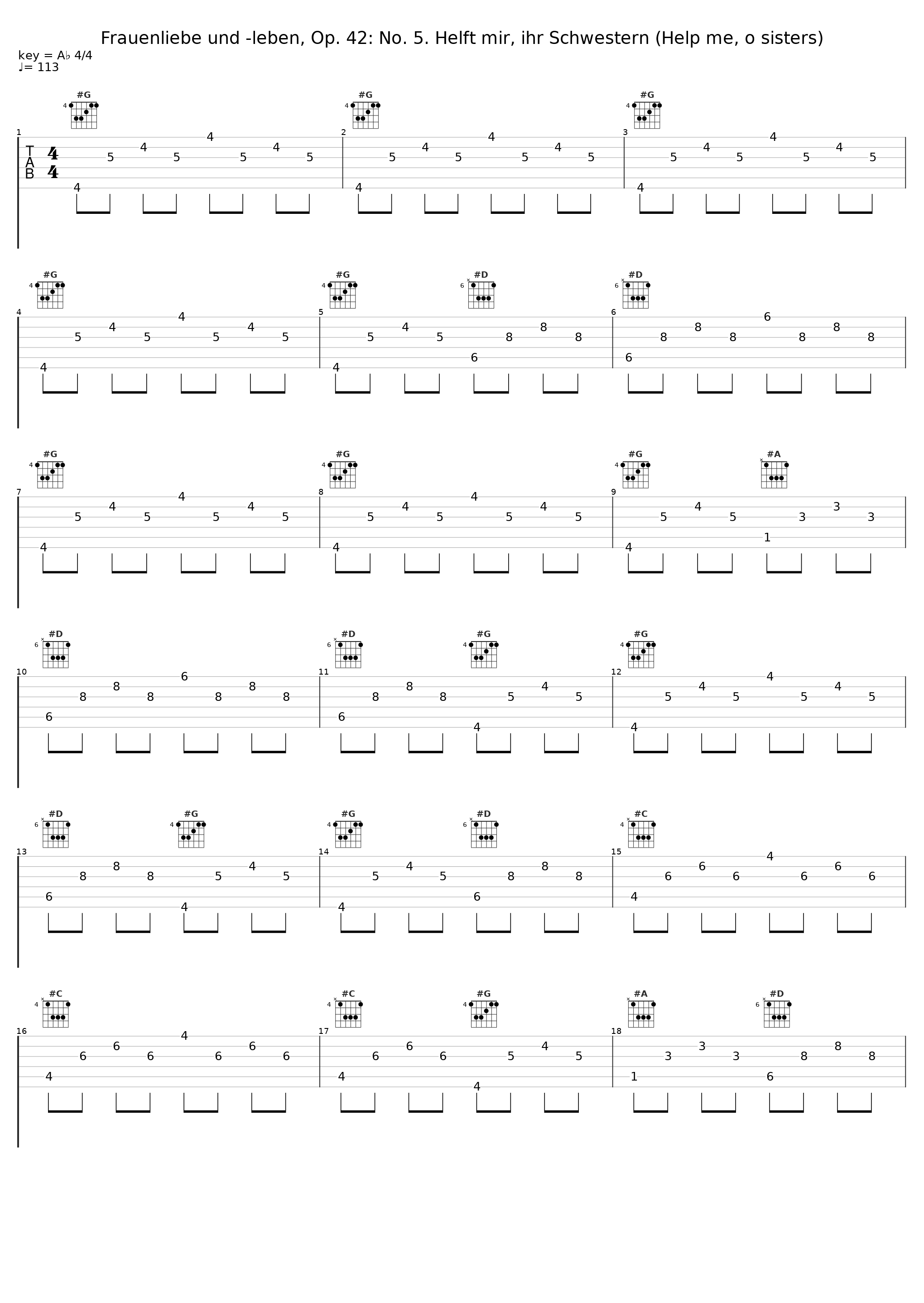 Frauenliebe und -leben, Op. 42: No. 5. Helft mir, ihr Schwestern (Help me, o sisters)_Vivian Hanner,Frank Peter_1