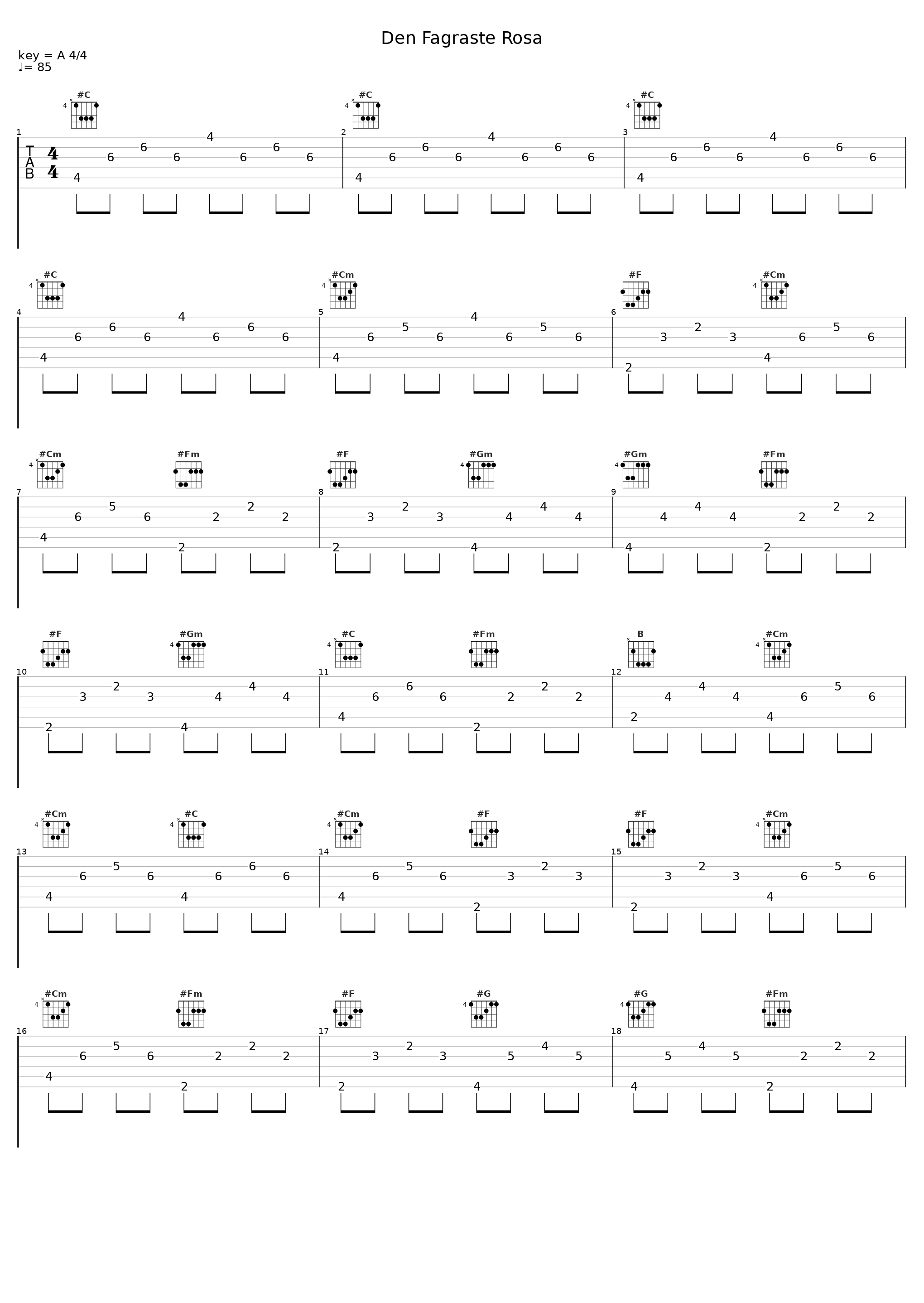 Den Fagraste Rosa_Sondre Bratland,H.A. Brorson,Trad._1