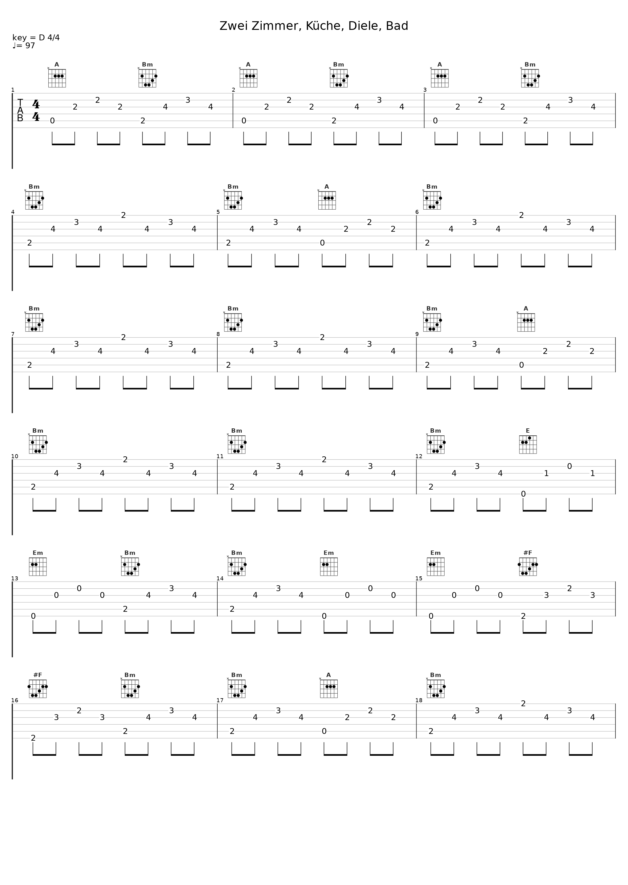 Zwei Zimmer, Küche, Diele, Bad_Höhner_1