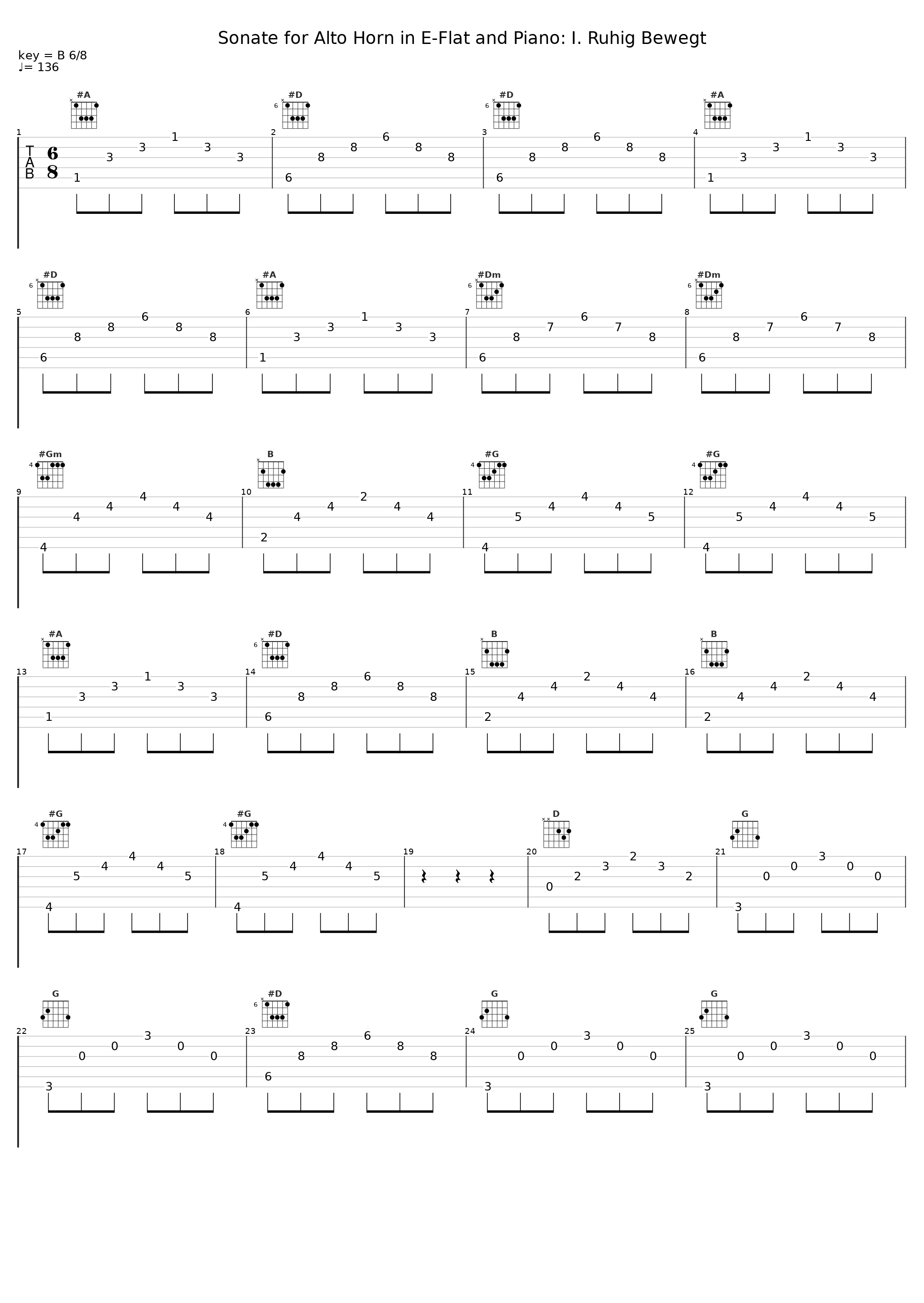 Sonate for Alto Horn in E-Flat and Piano: I. Ruhig Bewegt_Jason Kush,Liana Pailodze Harron_1