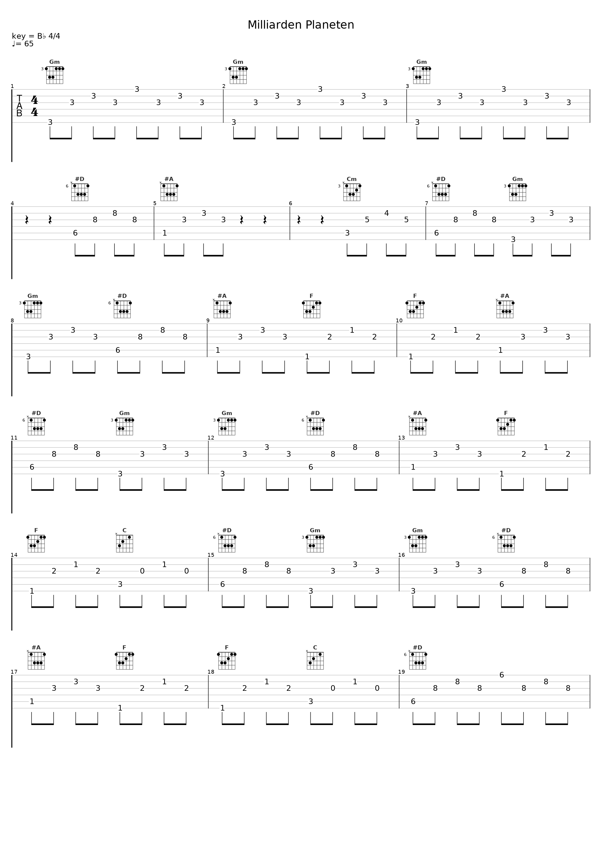 Milliarden Planeten_Milliarden Planeten_1