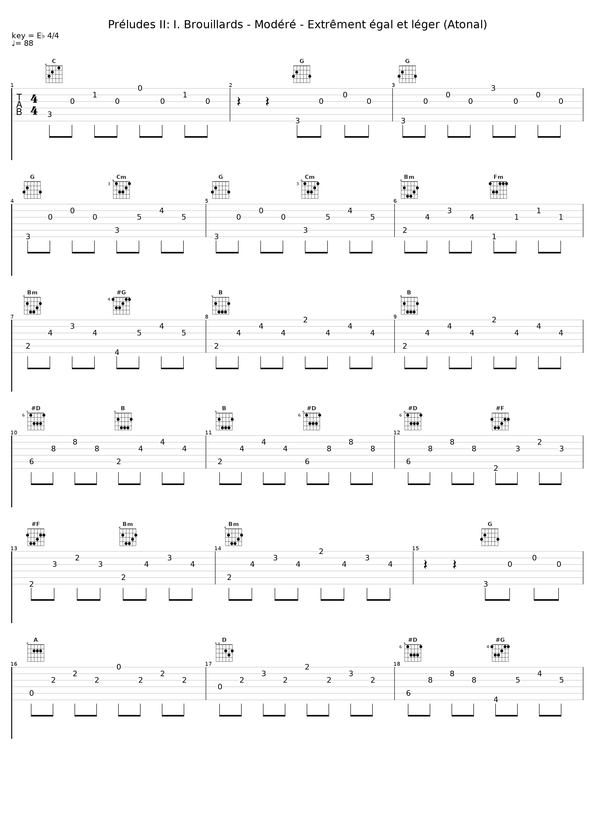 Préludes II: I. Brouillards - Modéré - Extrêment égal et léger (Atonal)_Suzanne Danco,Pierre Monteux,Boston Symphony Orchestra_1