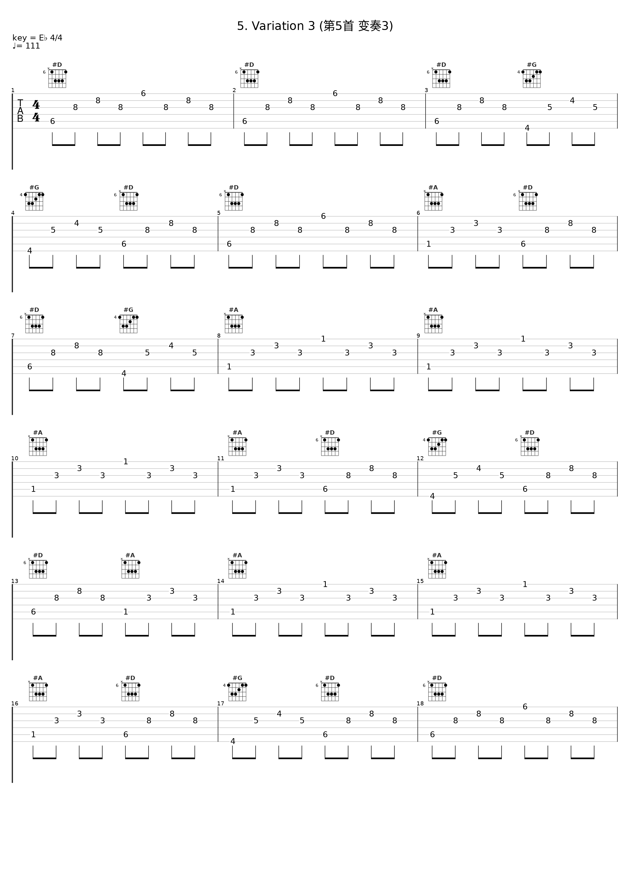 5. Variation 3 (第5首 变奏3)_Emil Gilels_1