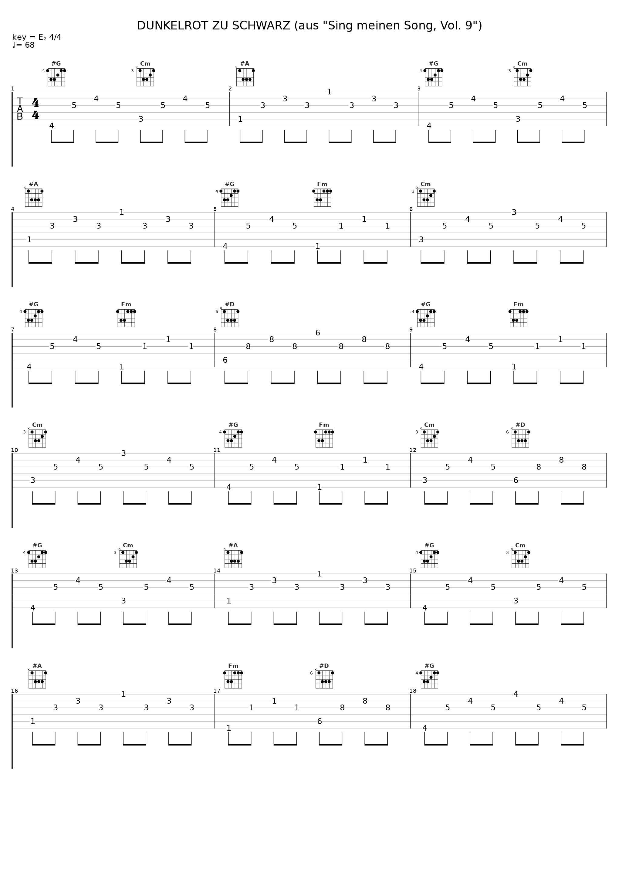 DUNKELROT ZU SCHWARZ (aus "Sing meinen Song, Vol. 9")_Johannes Oerding,Lotte_1