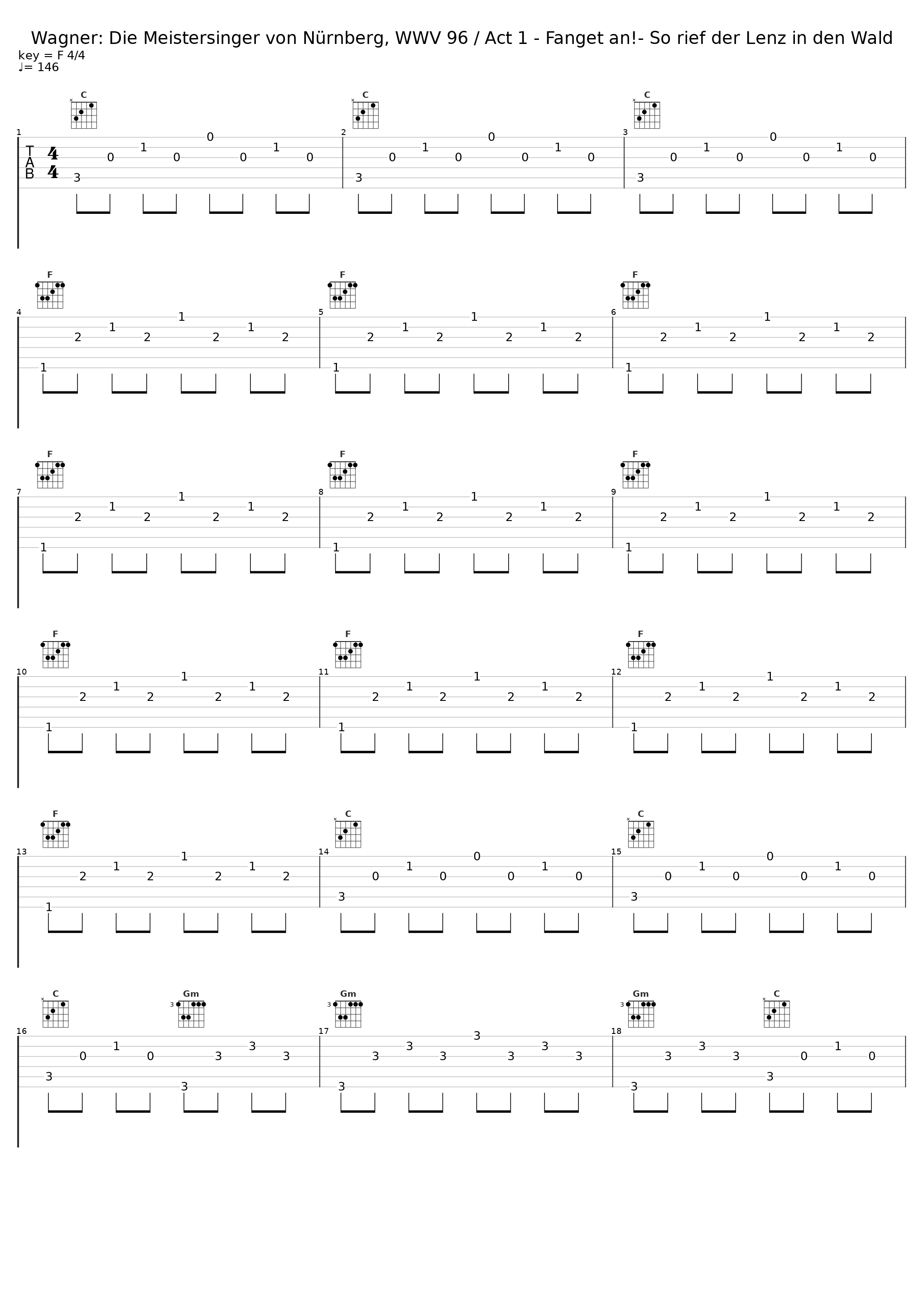 Wagner: Die Meistersinger von Nürnberg, WWV 96 / Act 1 - Fanget an!- So rief der Lenz in den Wald_Otto Edelmann,Günther Treptow,Alfred Poell,Karl Dönch,Ljubomir Pantscheff,Harald Pröglhöf,Hermann Gallos,Wilhelm Felden,Hugo Meyer-Welfing,Erich Majkut,Wiener Philharmoniker,Hans Knappertsbusch_1