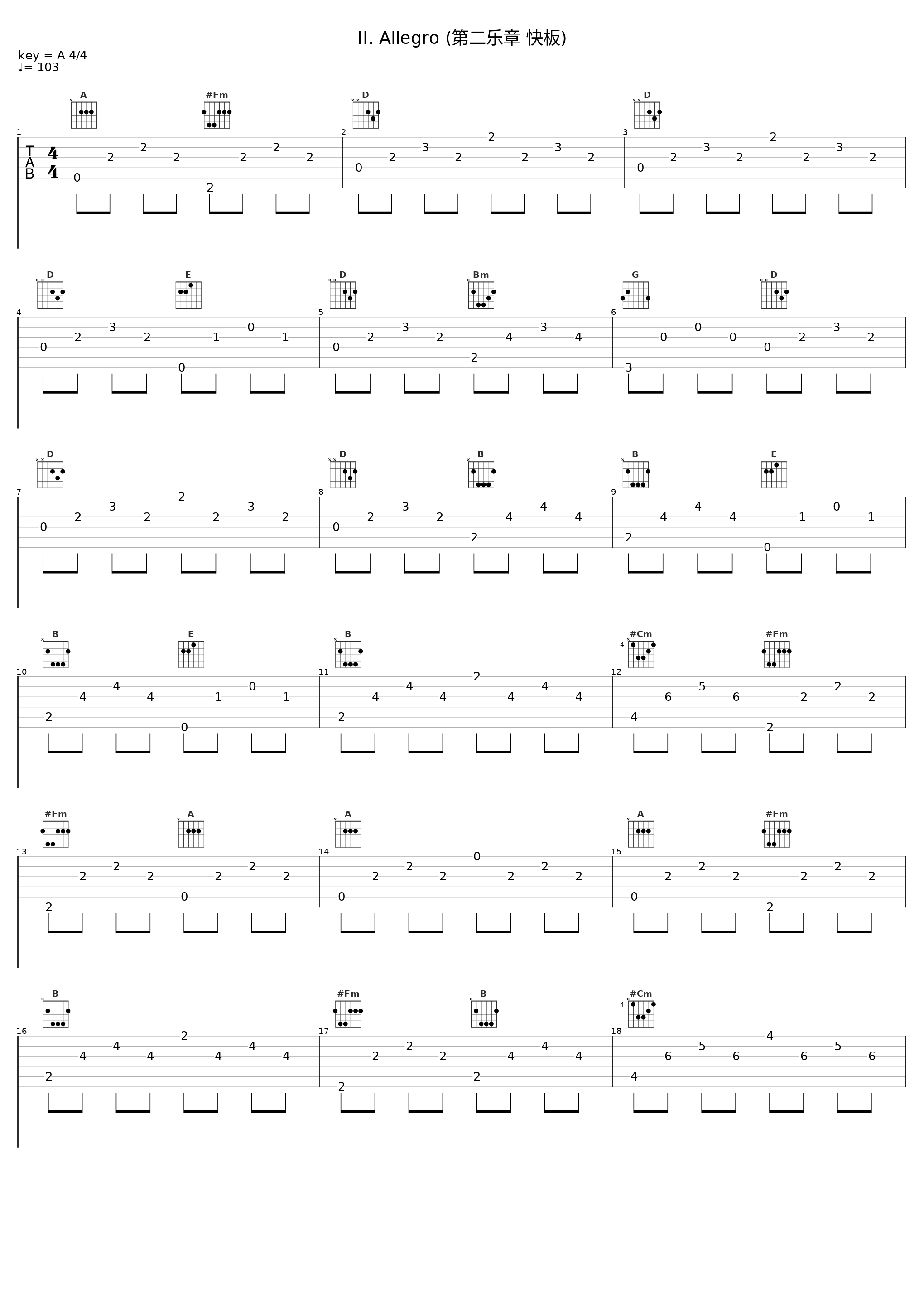 II. Allegro (第二乐章 快板)_Christiaan Norde,Jacques Ogg,Wilbert Hazelzet_1