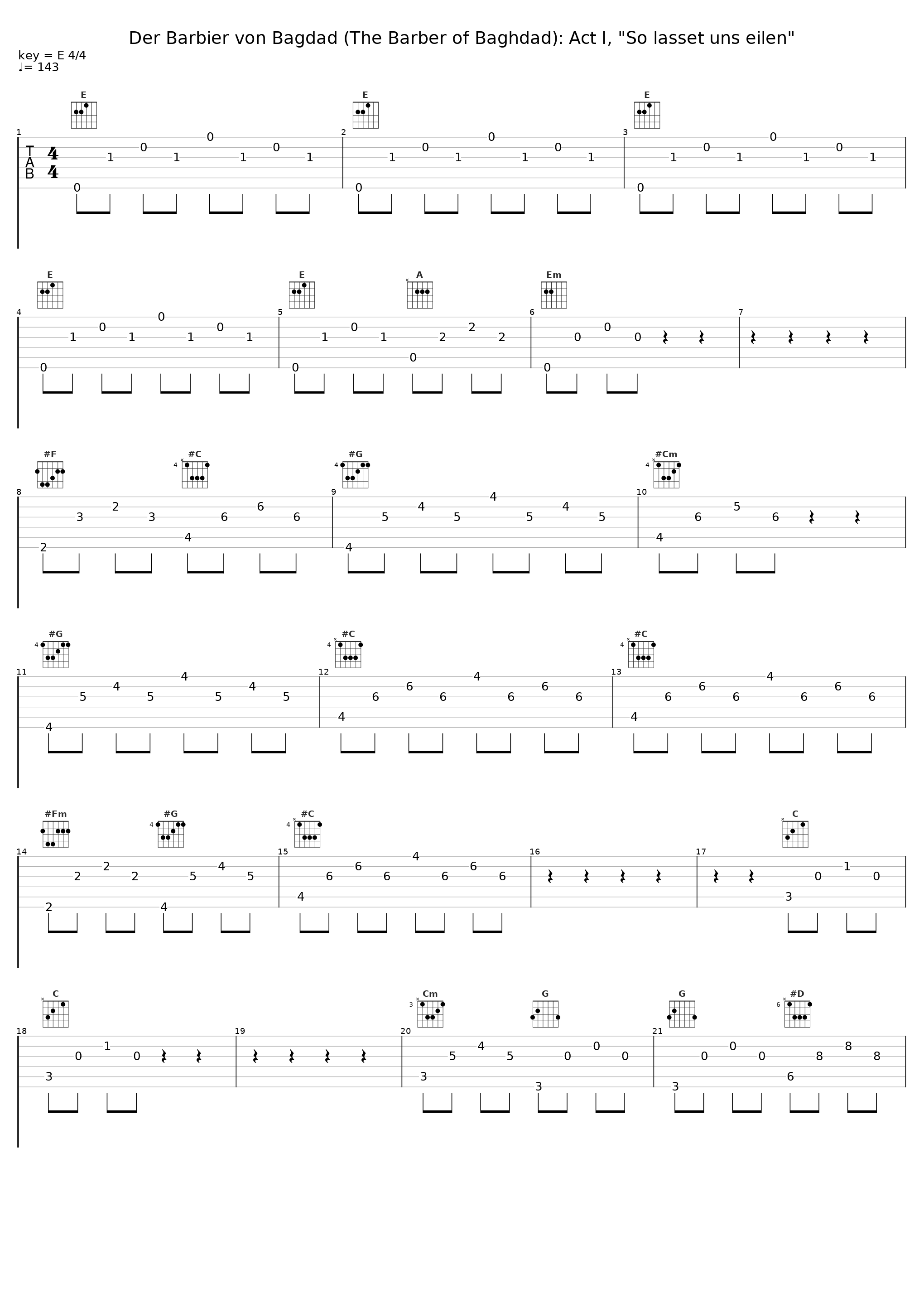 Der Barbier von Bagdad (The Barber of Baghdad): Act I, "So lasset uns eilen"_Philharmonia Chorus London,Philharmonia Orchestra London,Hermann Prey,Gerhard Unger,Elisabeth Schwarzkopf,Grace Hoffman,Nicolai Gedda,Oscar Czerwenka,Peter Cornelius,Erich Leinsdorf,Public Domain_1