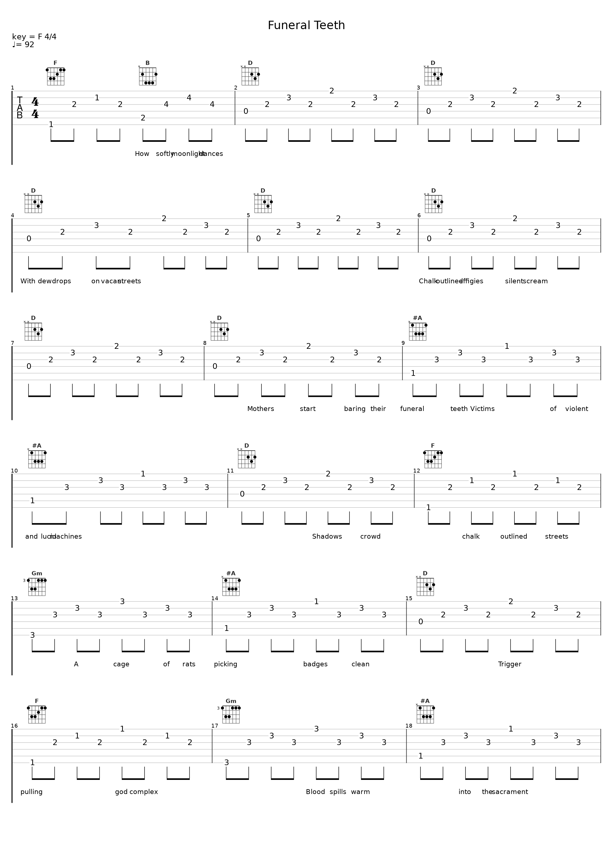 Funeral Teeth_State Faults_1