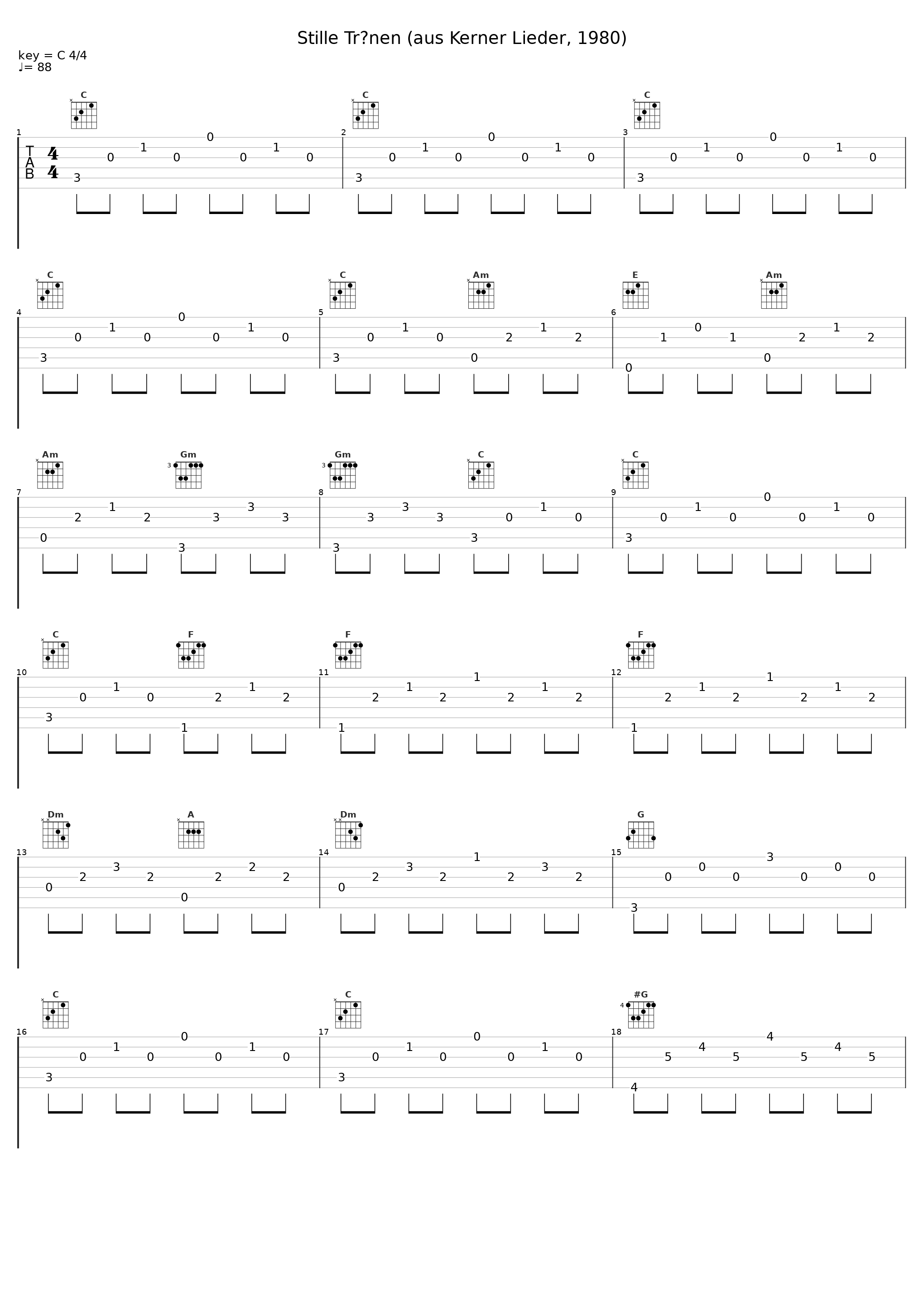 Stille Tränen (aus Kerner Lieder, 1980)_Karl Betz,Robert Schumann_1