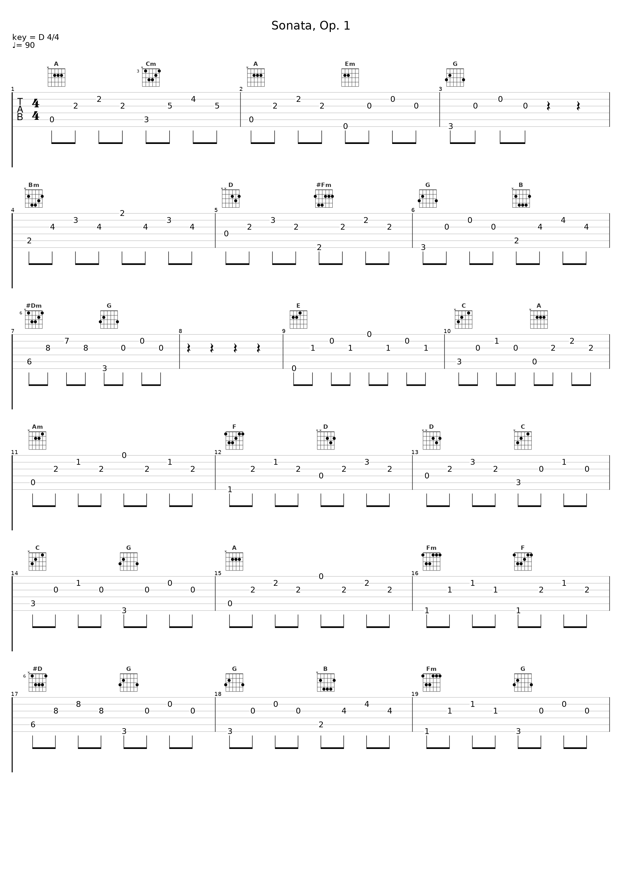 Sonata, Op. 1_Iskander Zakirov,Alban Berg_1