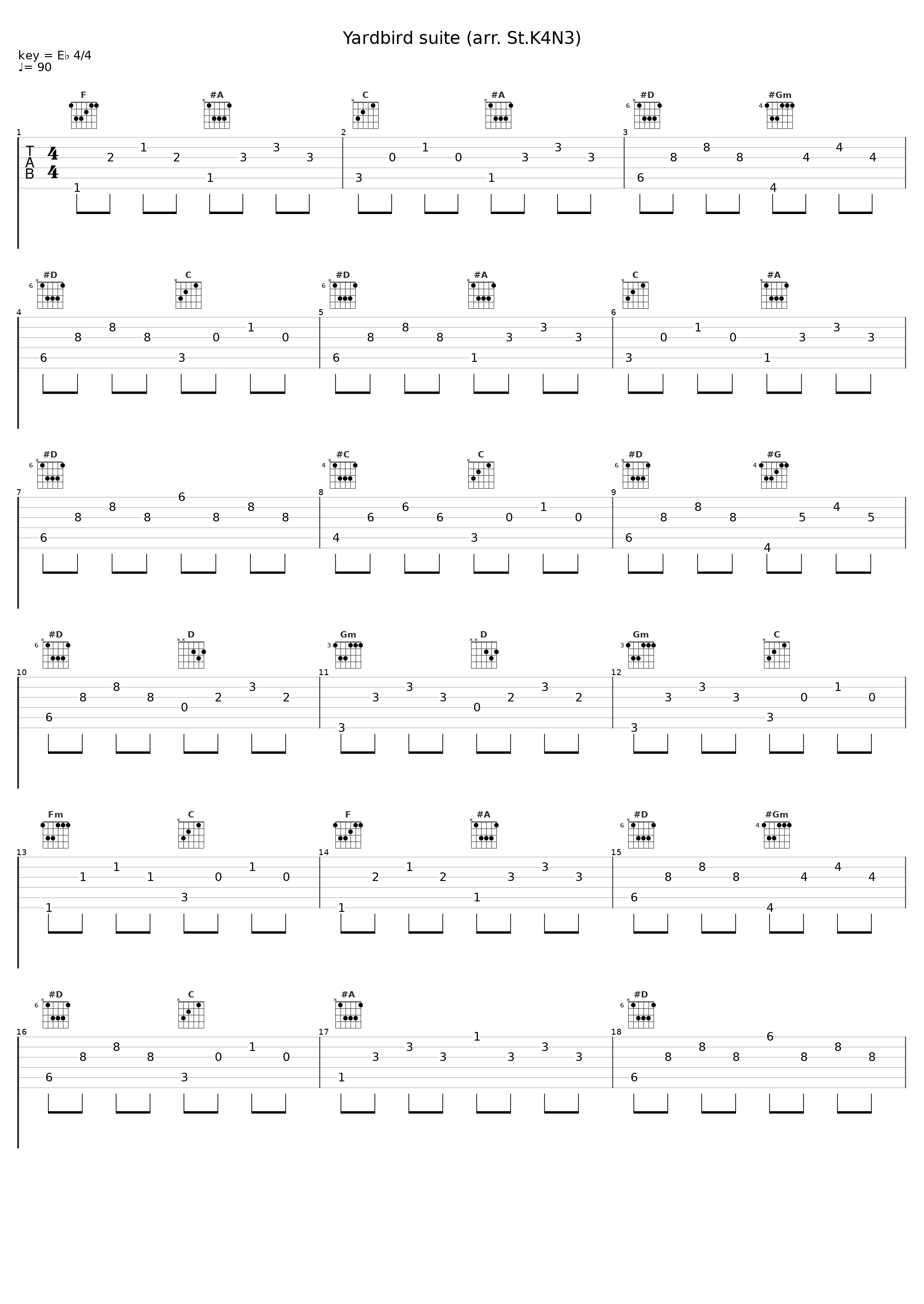 Yardbird suite (arr. St.K4N3)_KAII_1