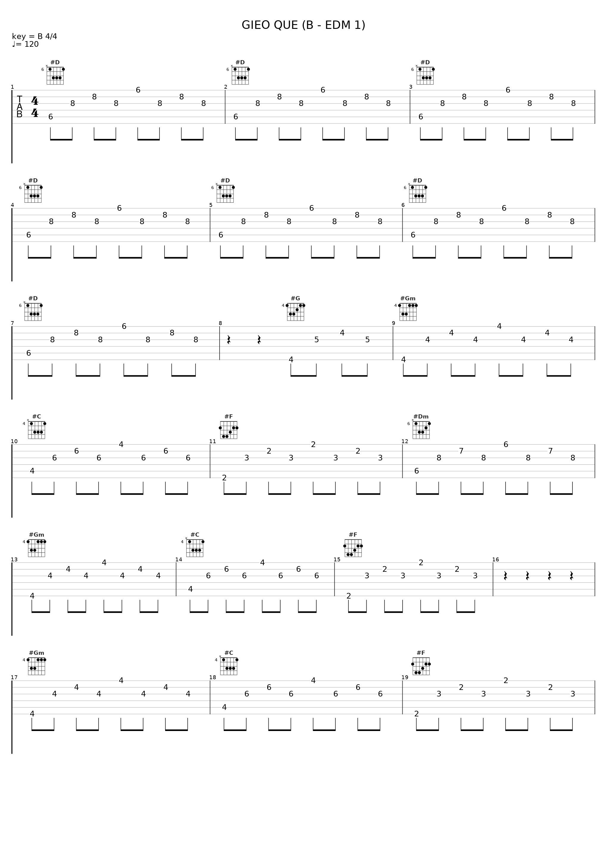 GIEO QUE (B - EDM 1)_Hoàng Thùy Linh,Đen_1