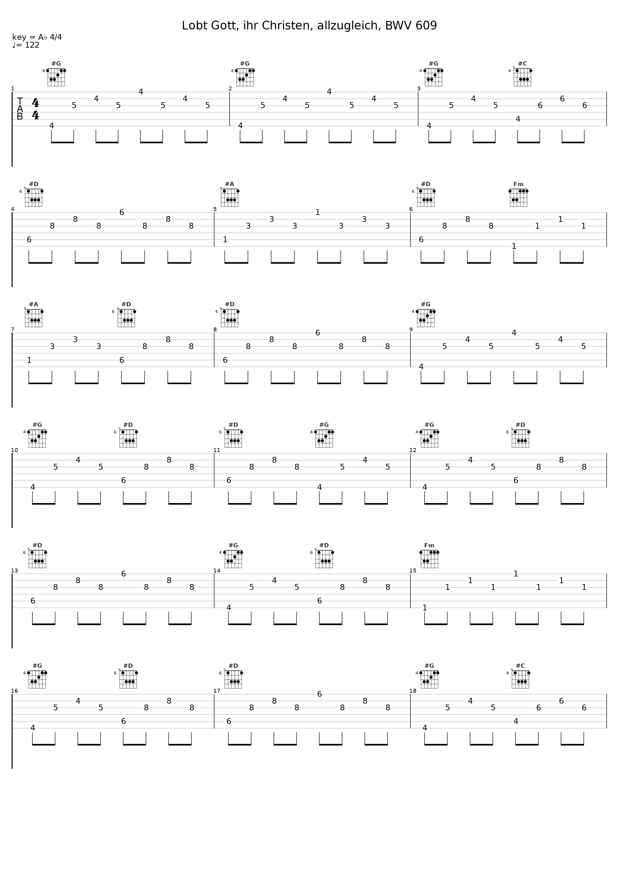 Lobt Gott, ihr Christen, allzugleich, BWV 609_Stephen Farr_1