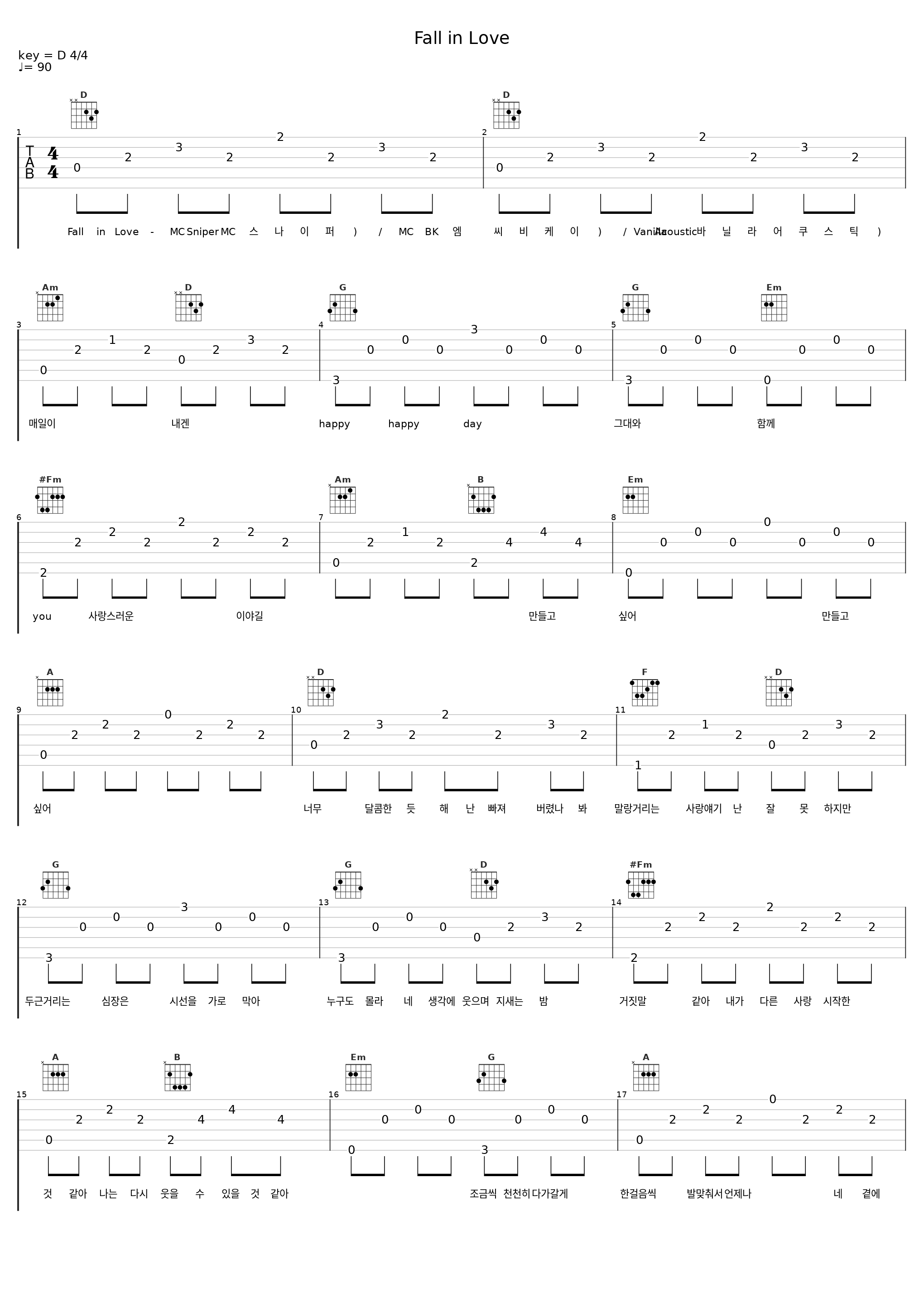 Fall in Love_MC Sniper,MC BK,Vanilla Acoustic_1