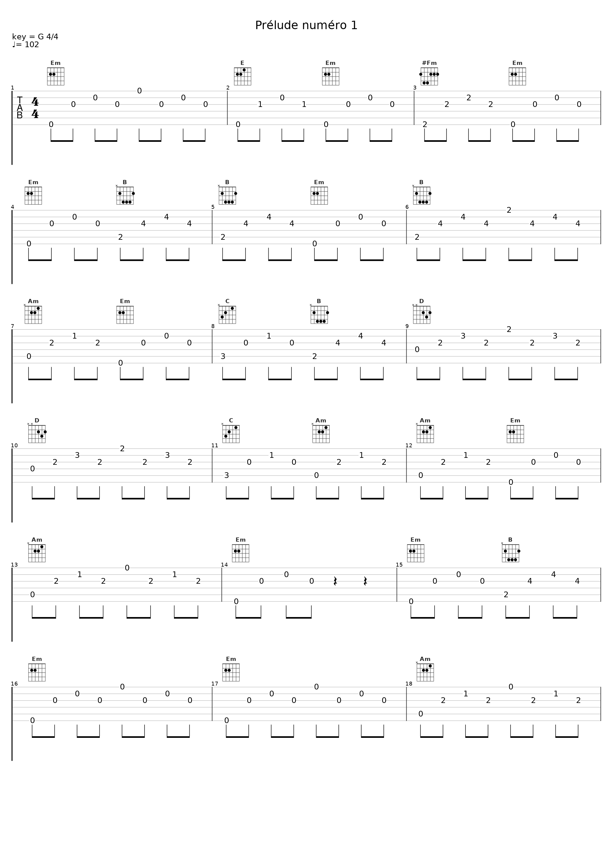 Prélude numéro 1_Elias Rahbani_1