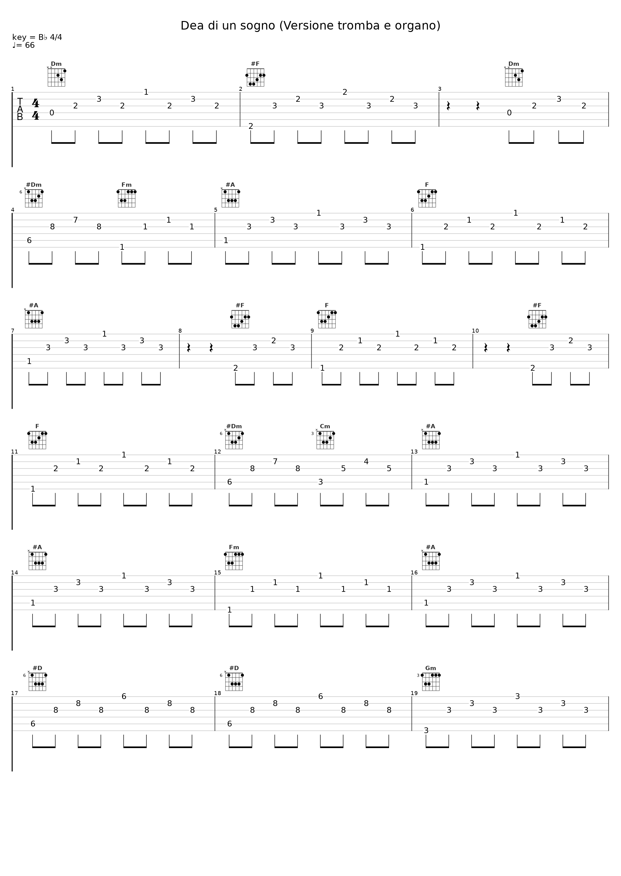 Dea di un sogno (Versione tromba e organo)_Piero Piccioni,Nunzio Rotondo_1