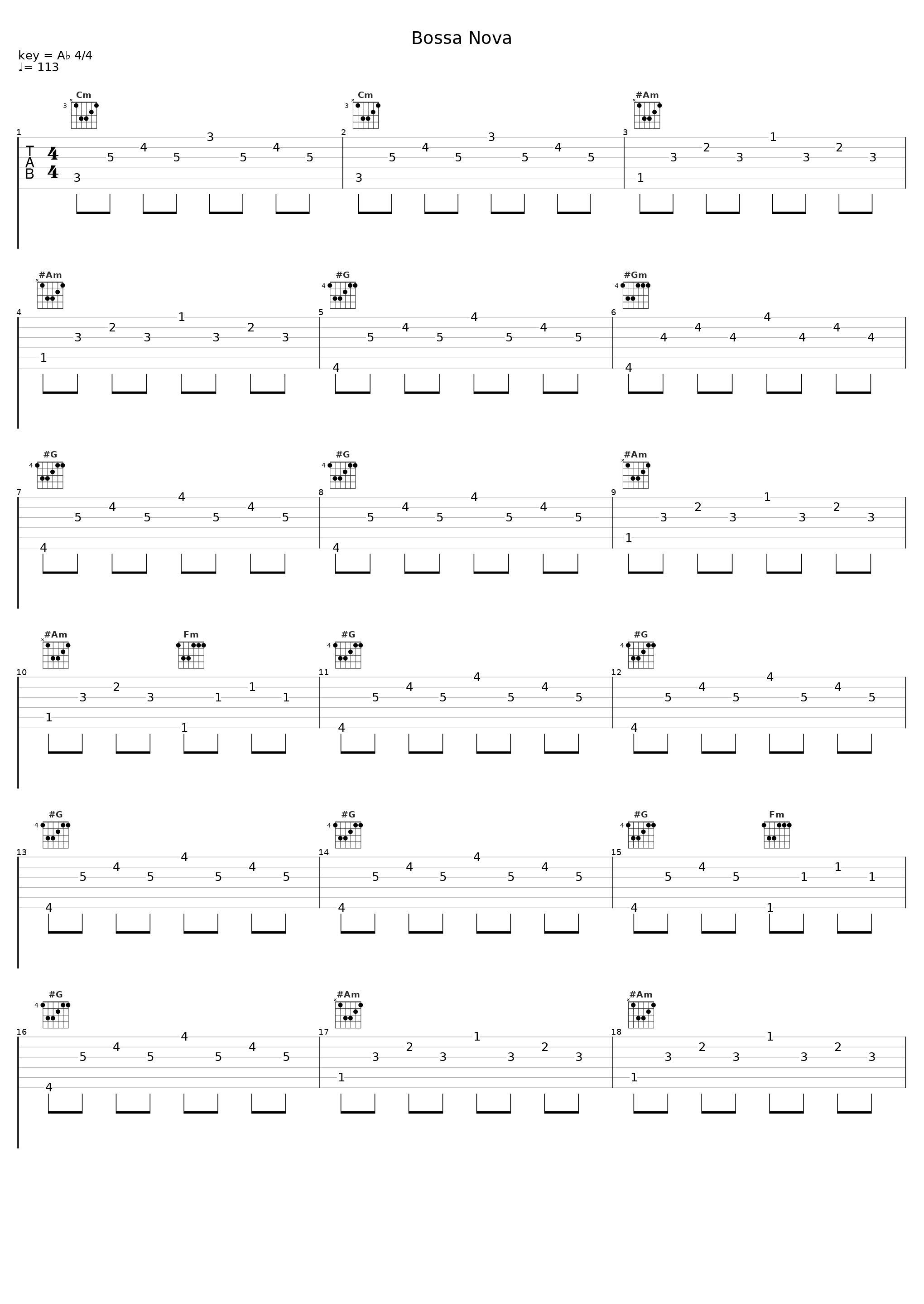 Bossa Nova_Palo Sopraño_1