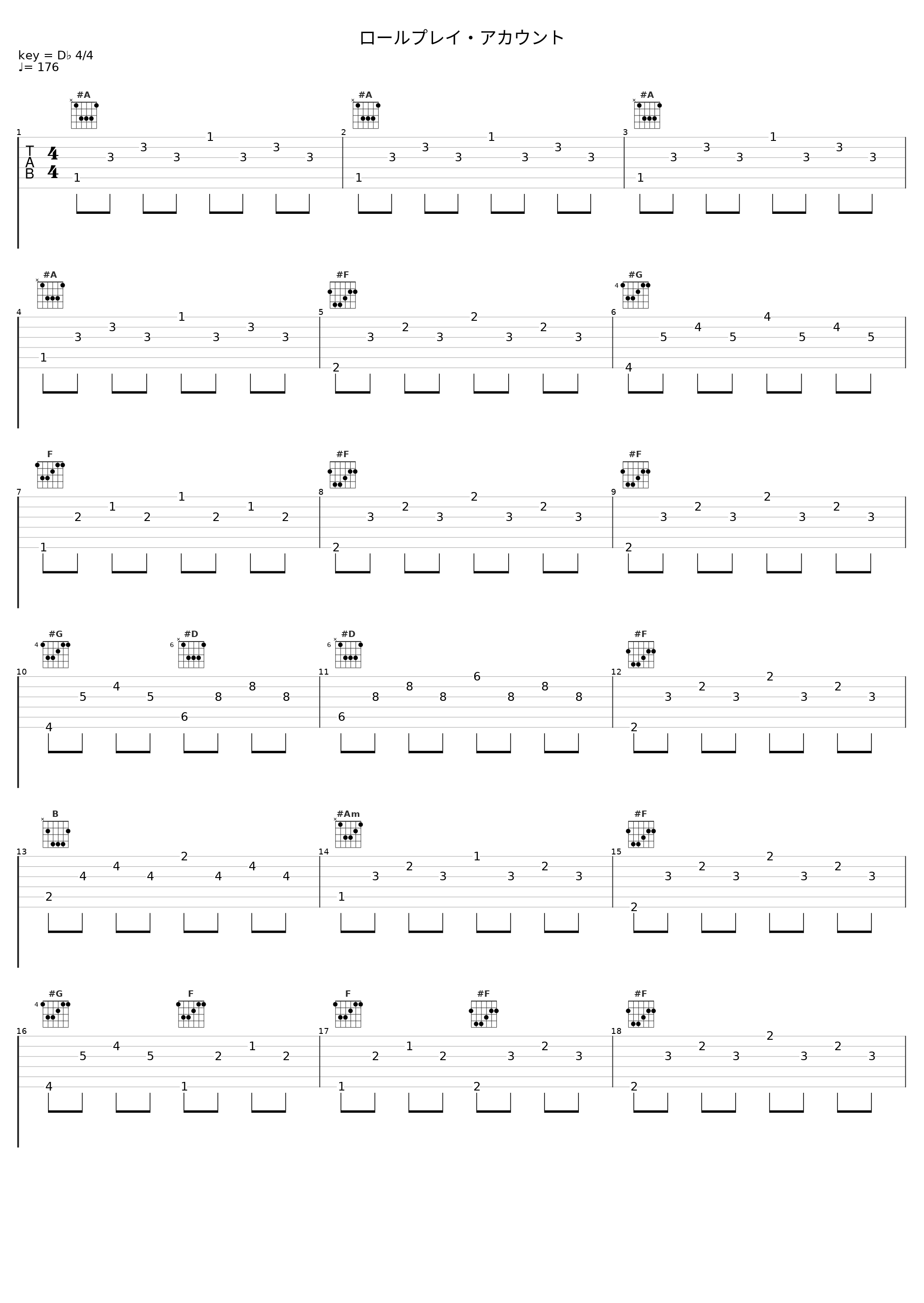 ロールプレイ・アカウント_buzzG,镜音铃_1