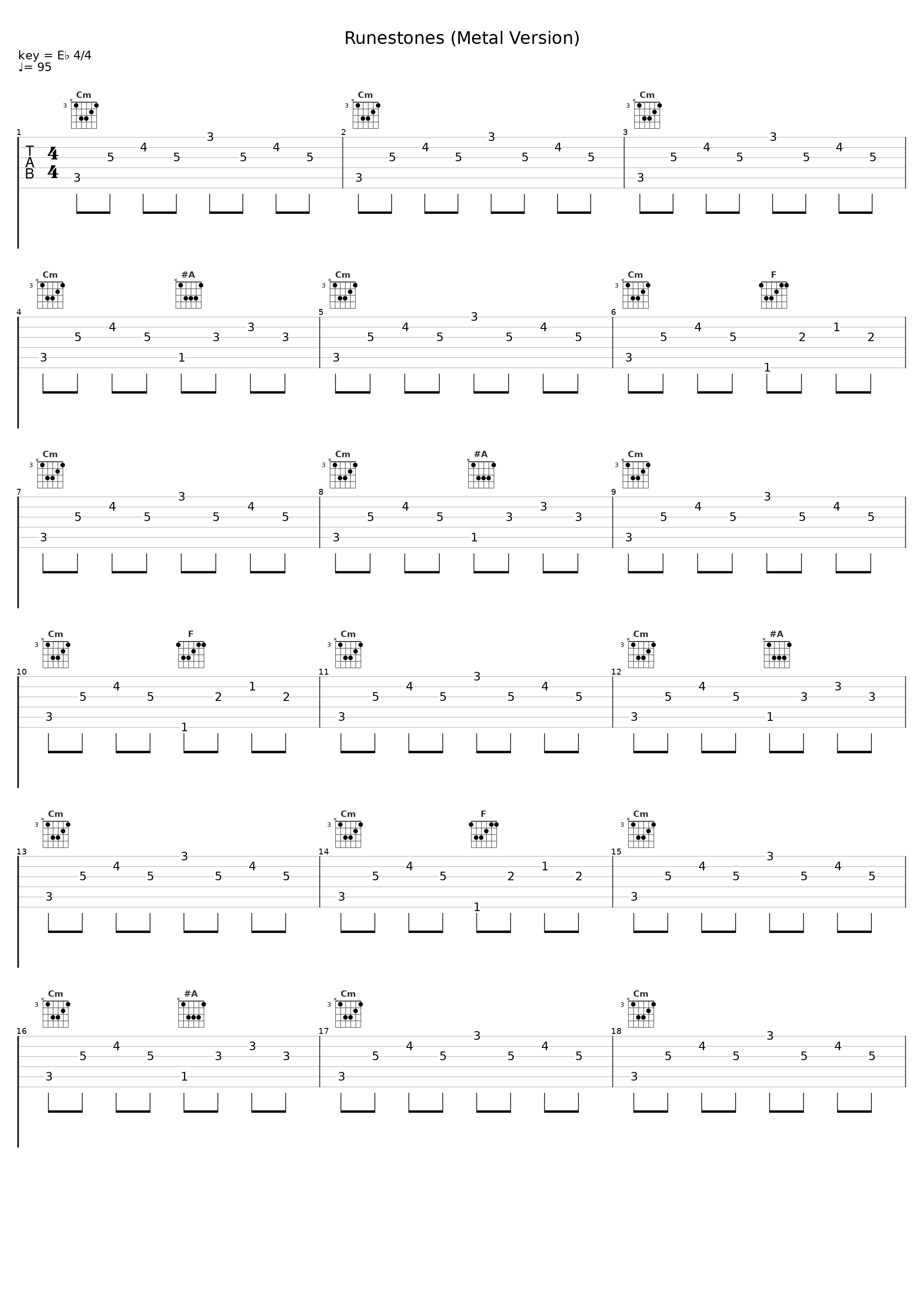Runestones (Metal Version)_Antti Martikainen_1