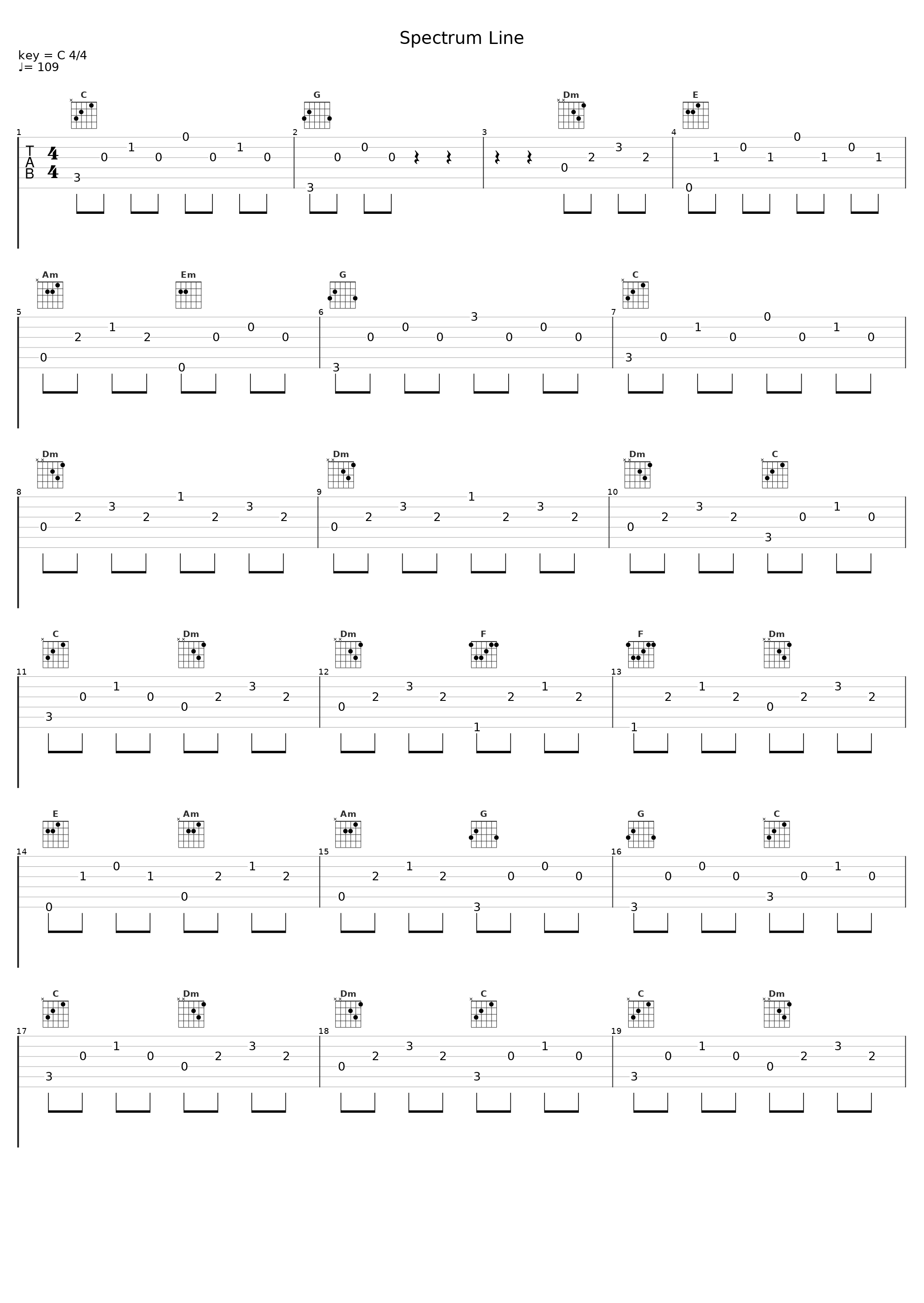 Spectrum Line_Starcadian_1