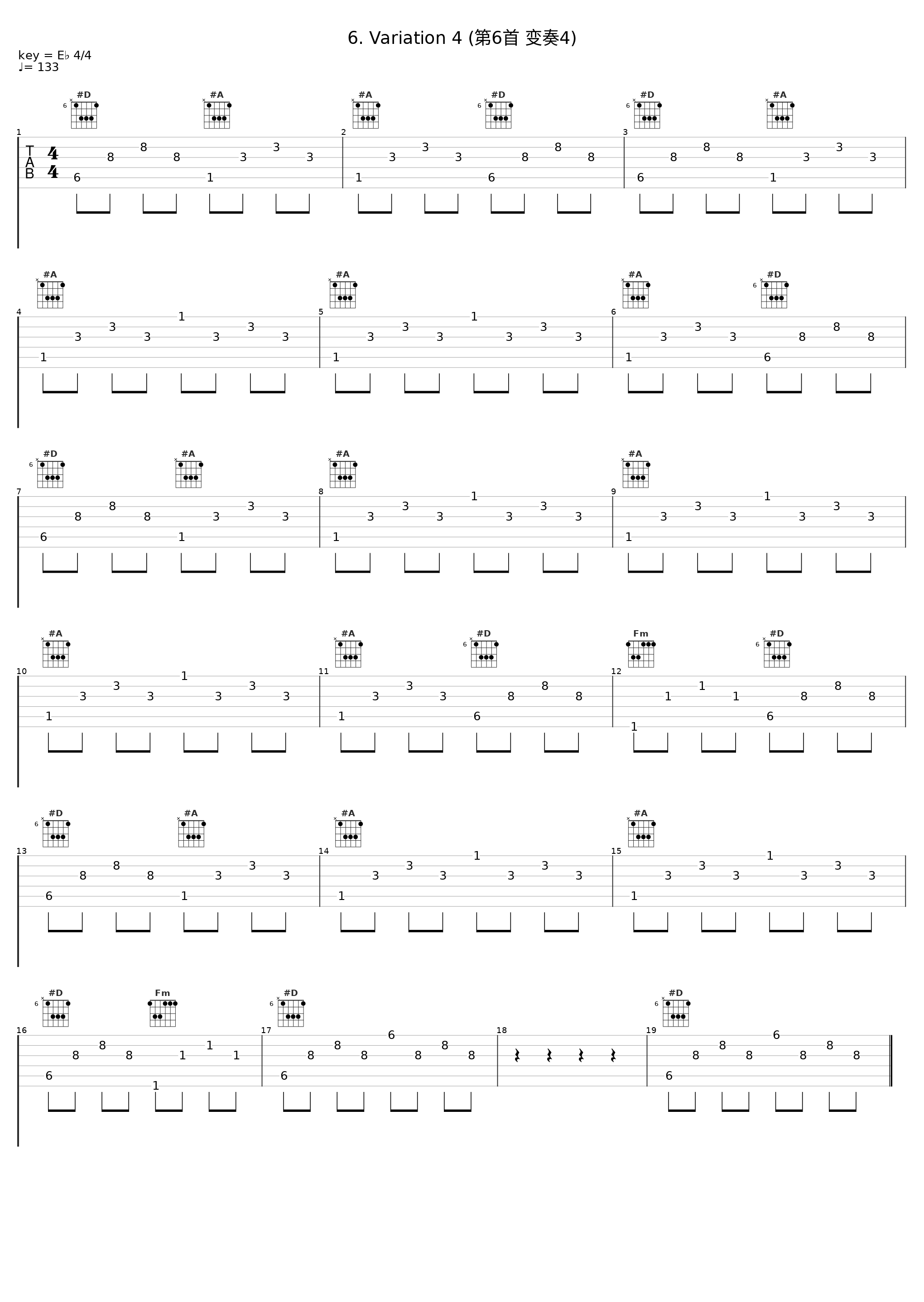 6. Variation 4 (第6首 变奏4)_Emil Gilels_1