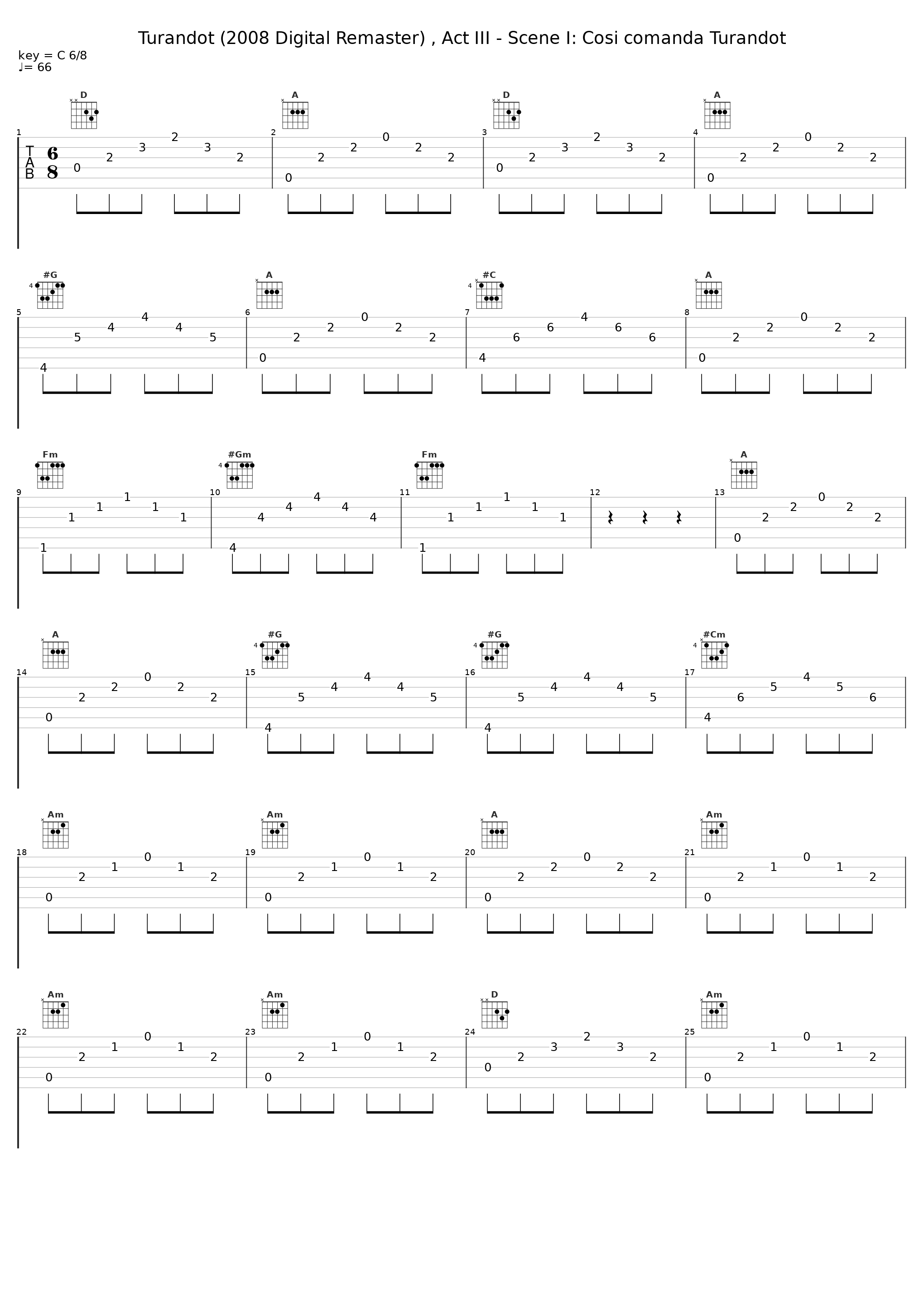 Turandot (2008 Digital Remaster) , Act III - Scene I: Cosi comanda Turandot_Maria Callas,Eugenio Fernandi,Elisabeth Schwarzkopf,Giuseppe Nessi,Nicola Zaccaria,Tul,Elisabetta Fusco,Giulio Mauri,Coro Del Teatro Alla Scala Di Milano,Pinuccia Perotti,Piero De Palma,Renato Ercolani,Orchestra del Teatro alla Scala di Milano,Mario Borri_1