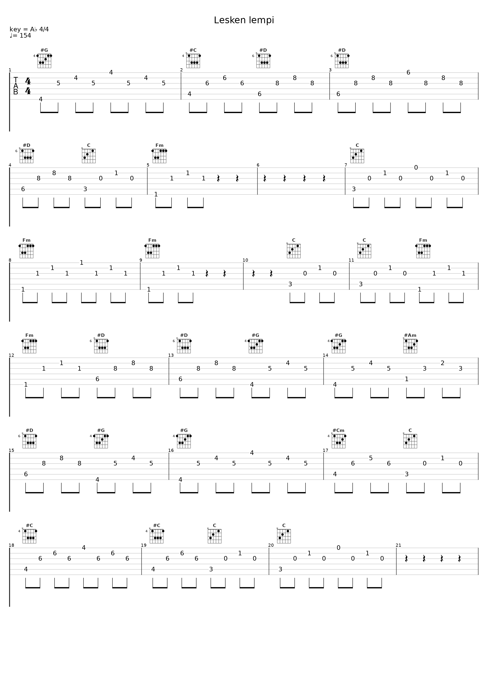 Lesken lempi_Finntrio_1