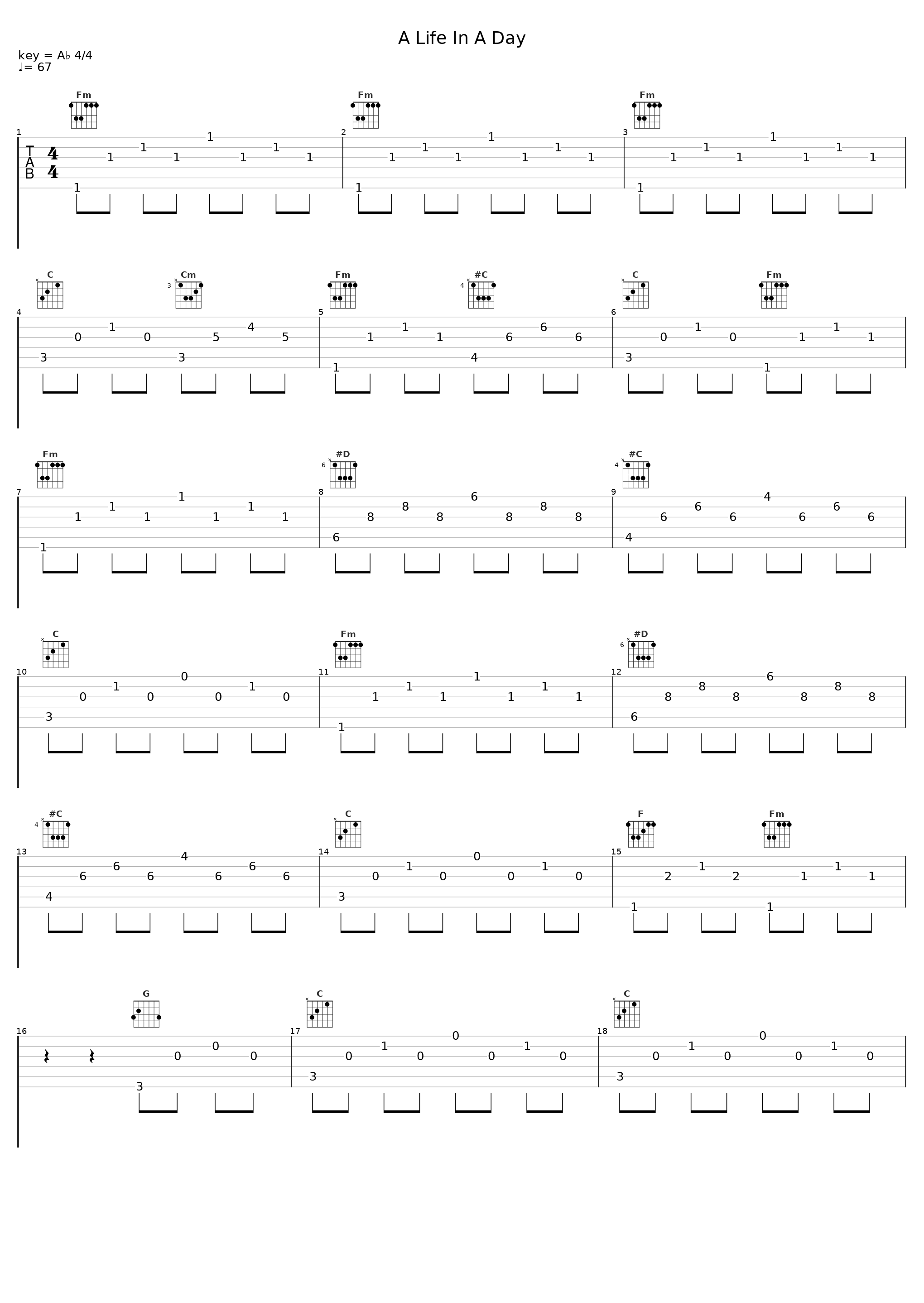 A Life In A Day_Vitamin String Quartet_1