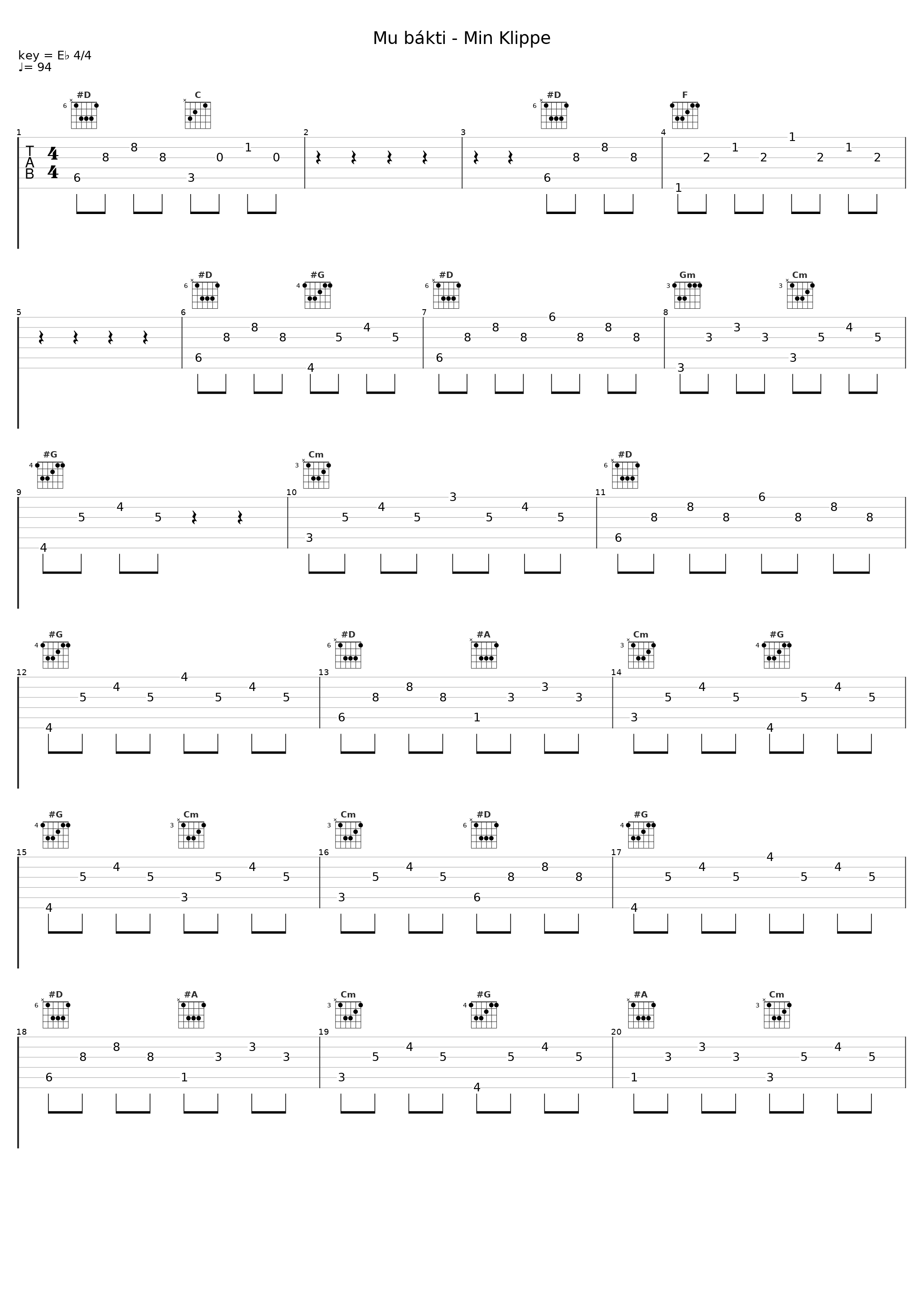 Mu bákti - Min Klippe_Christian Ingebrigtsen_1