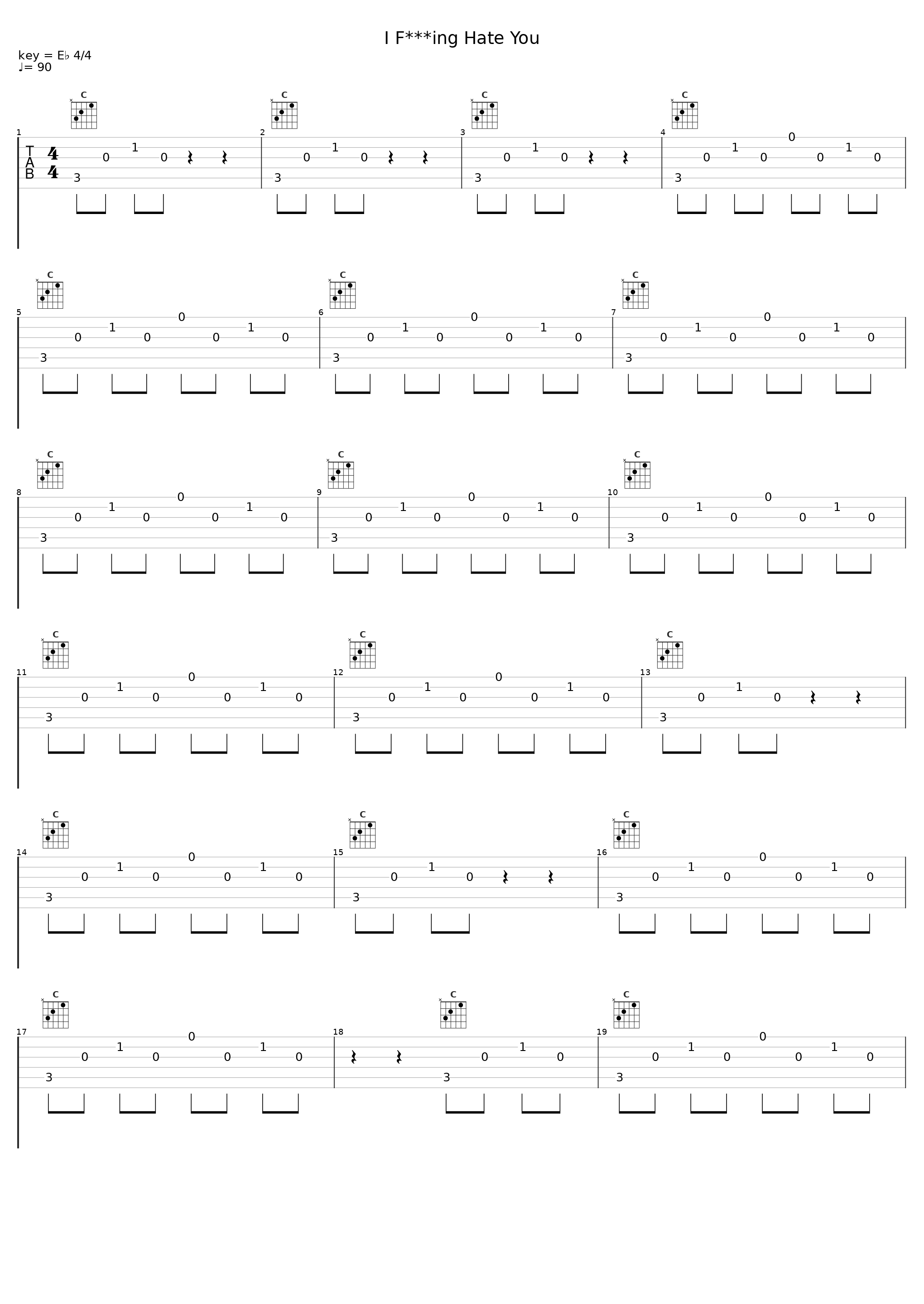 I F***ing Hate You_Vitamin String Quartet_1