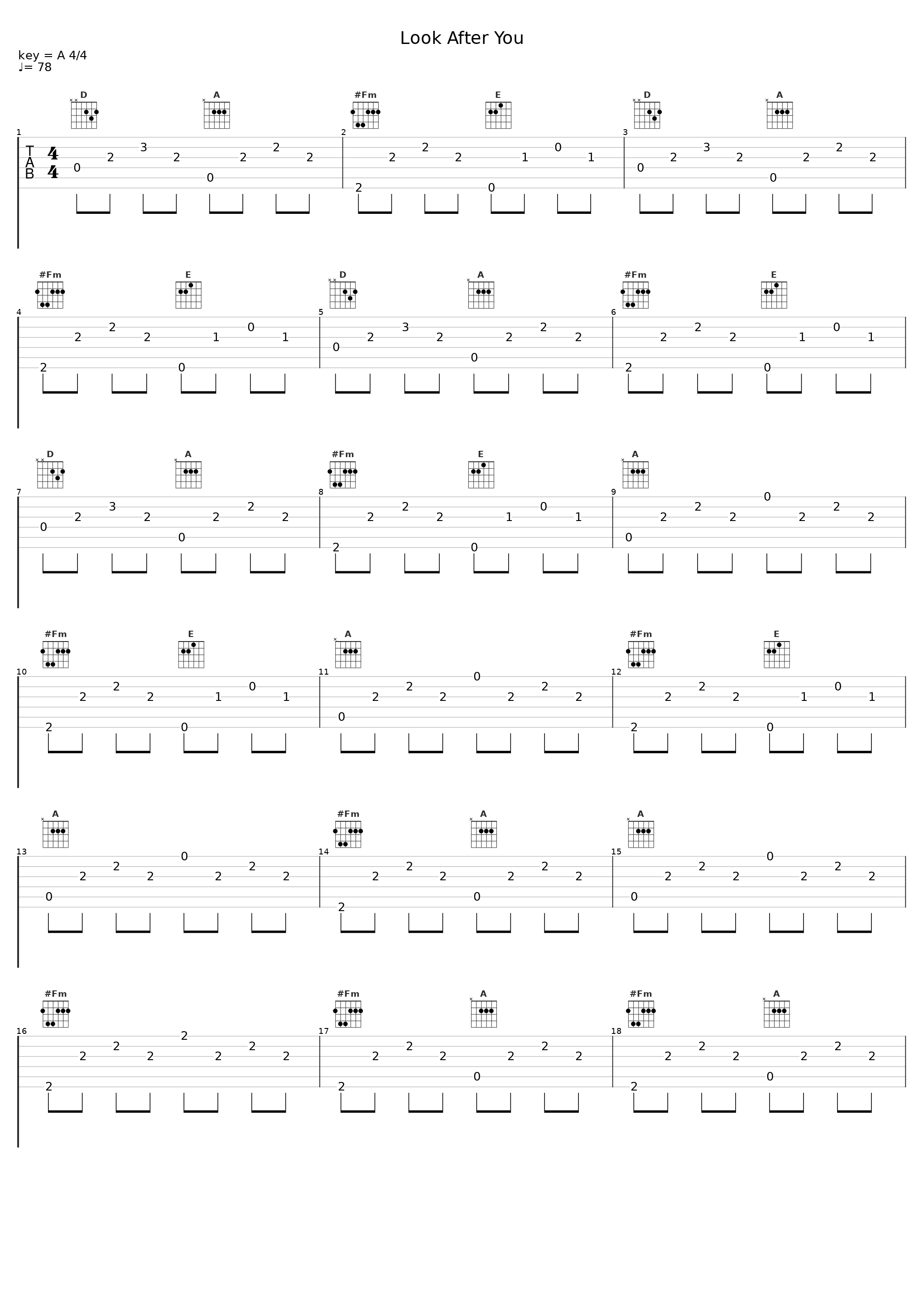 Look After You_Vitamin String Quartet_1