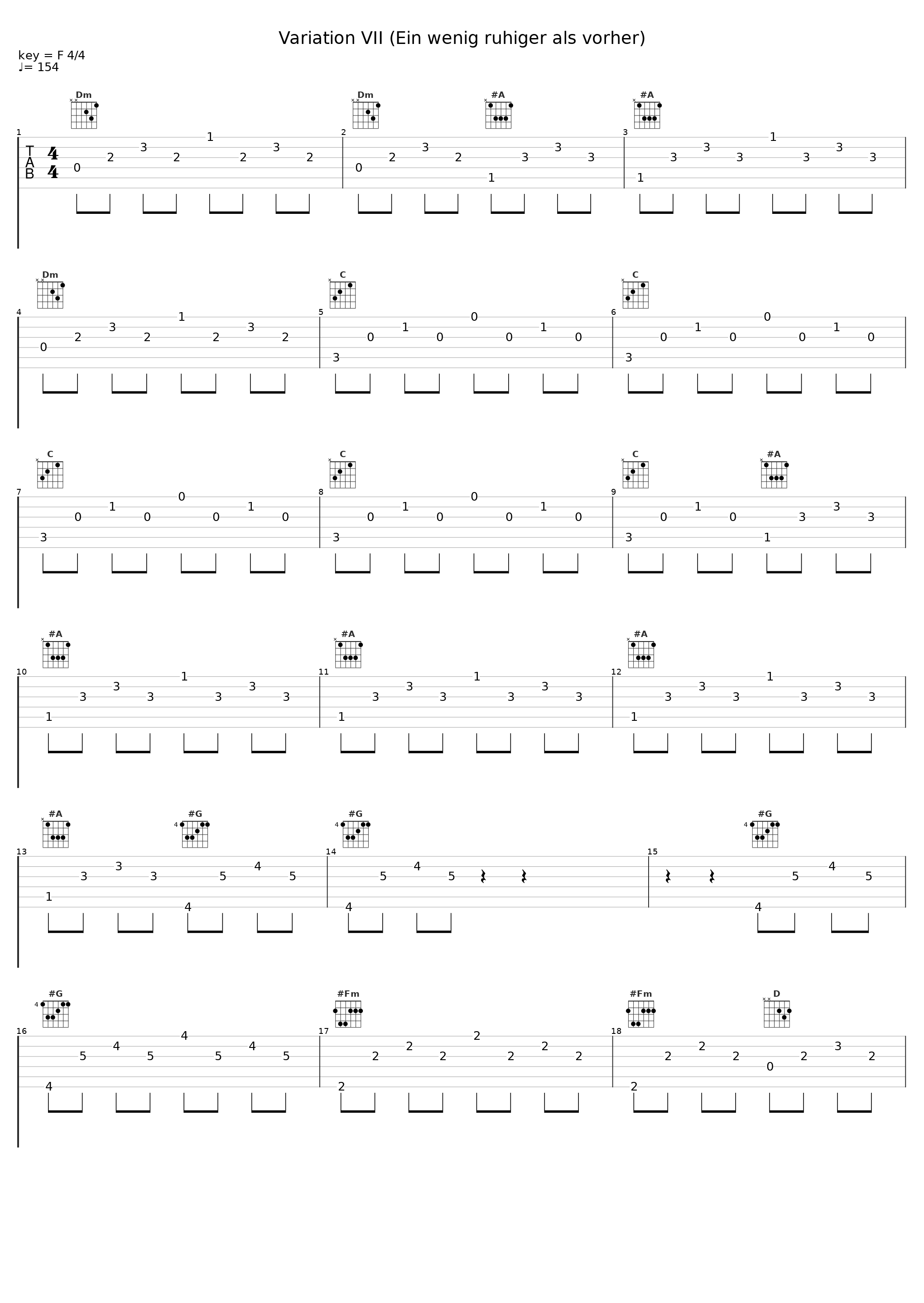 Variation VII (Ein wenig ruhiger als vorher)_马友友_1