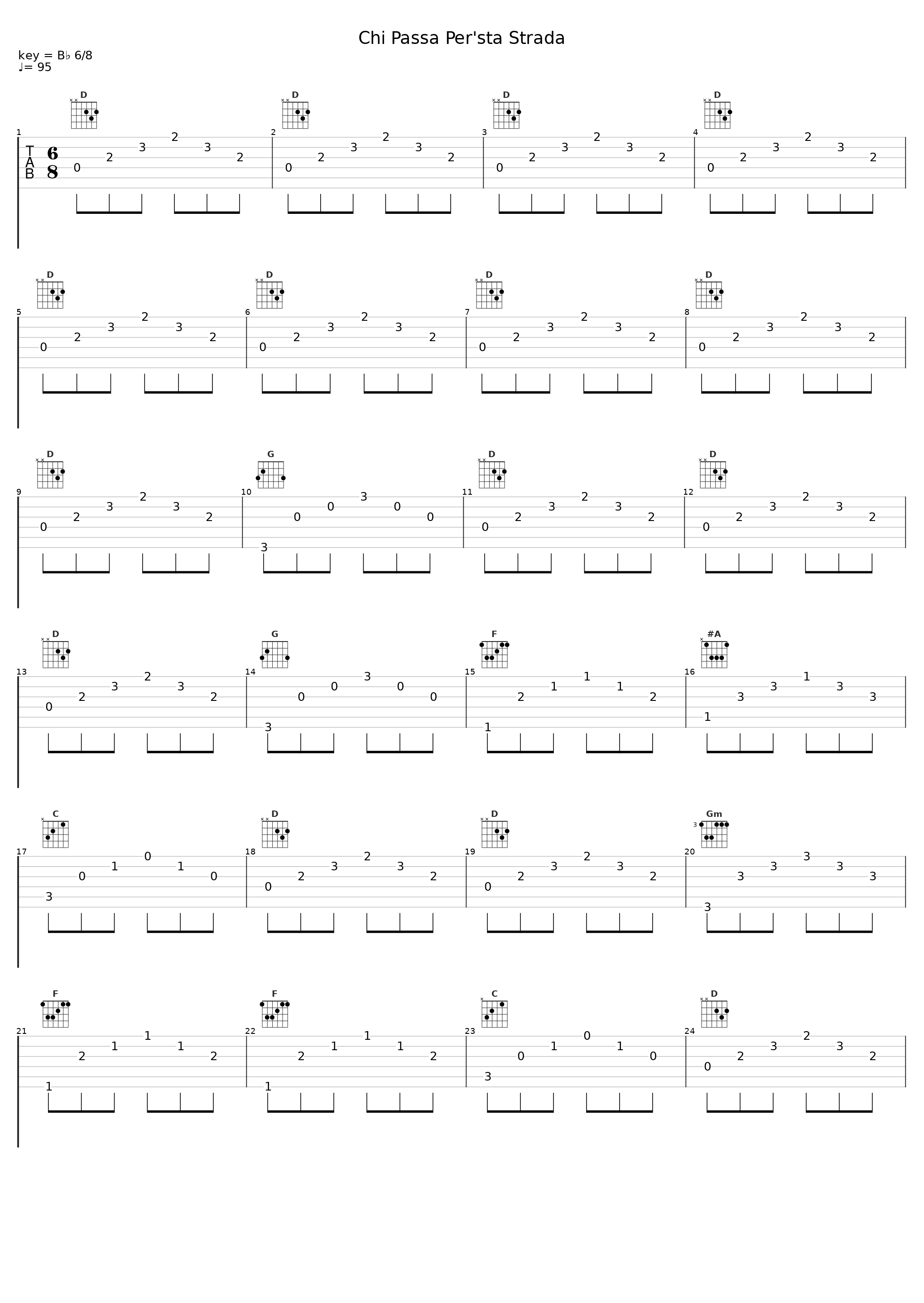 Chi Passa Per'sta Strada_马友友_1