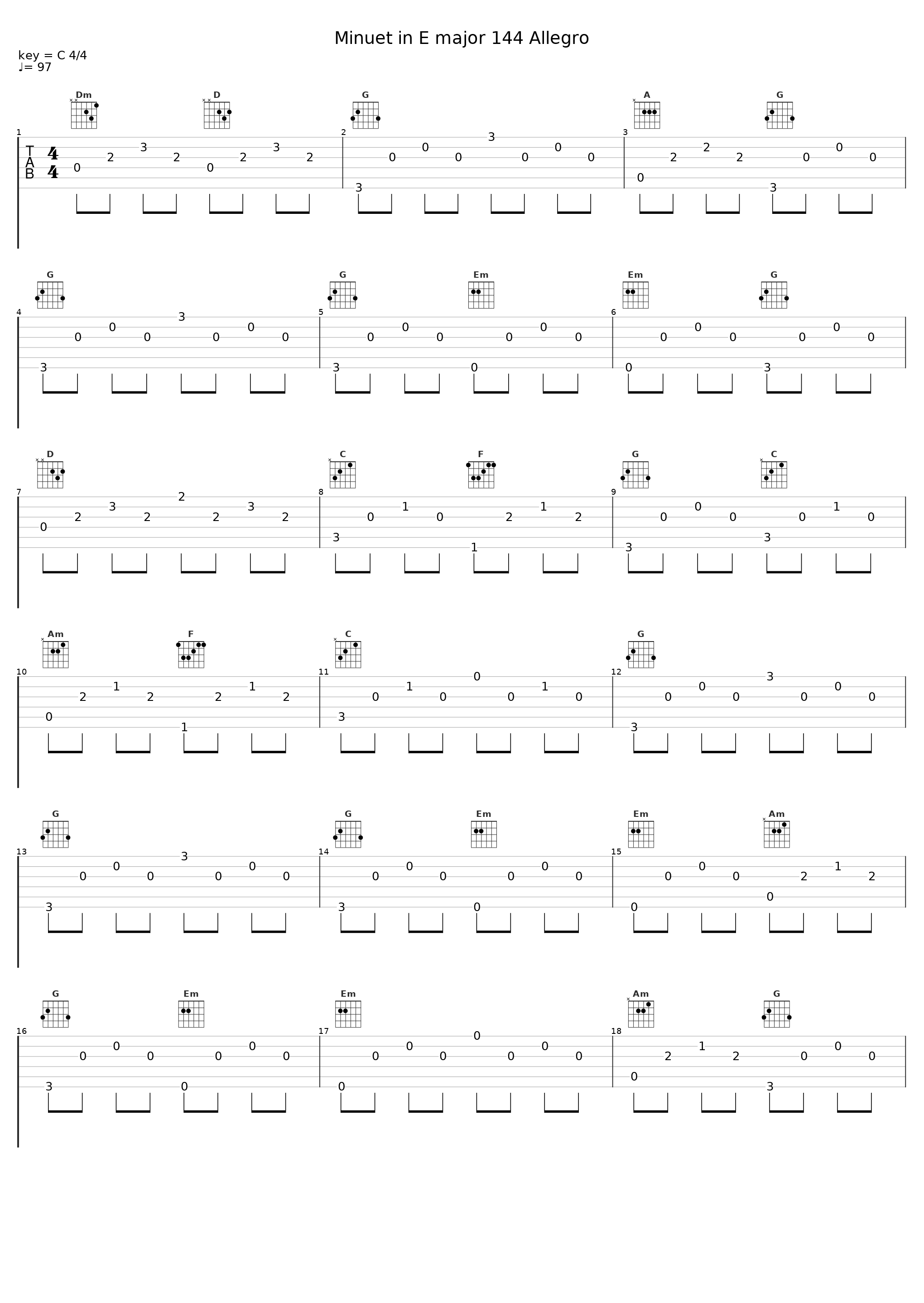 Minuet in E major 144 Allegro_mpiskotogro,grigoriostavrmusic,Jeremiah Clarke_1