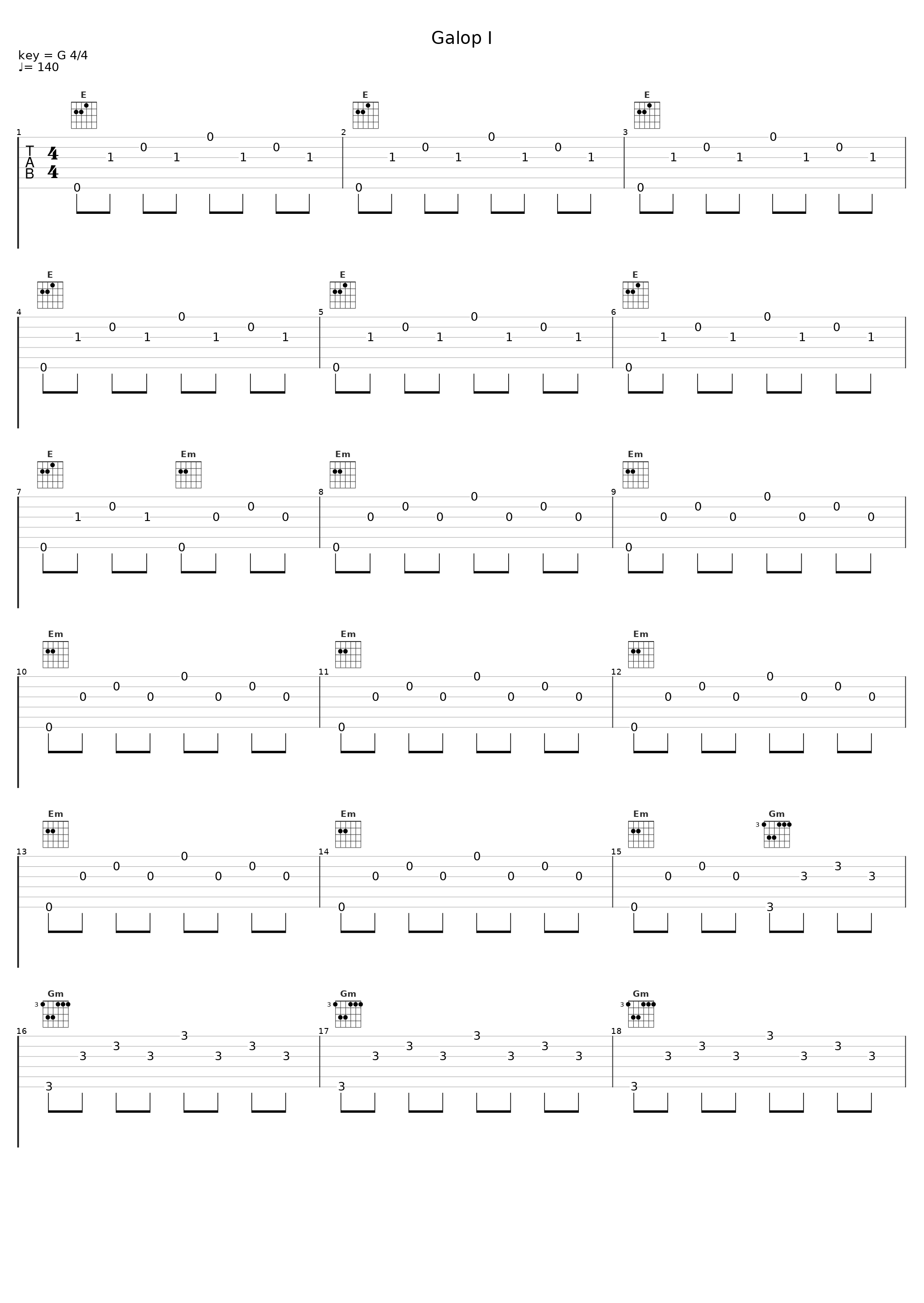 Galop I_Wojciech Kilar_1