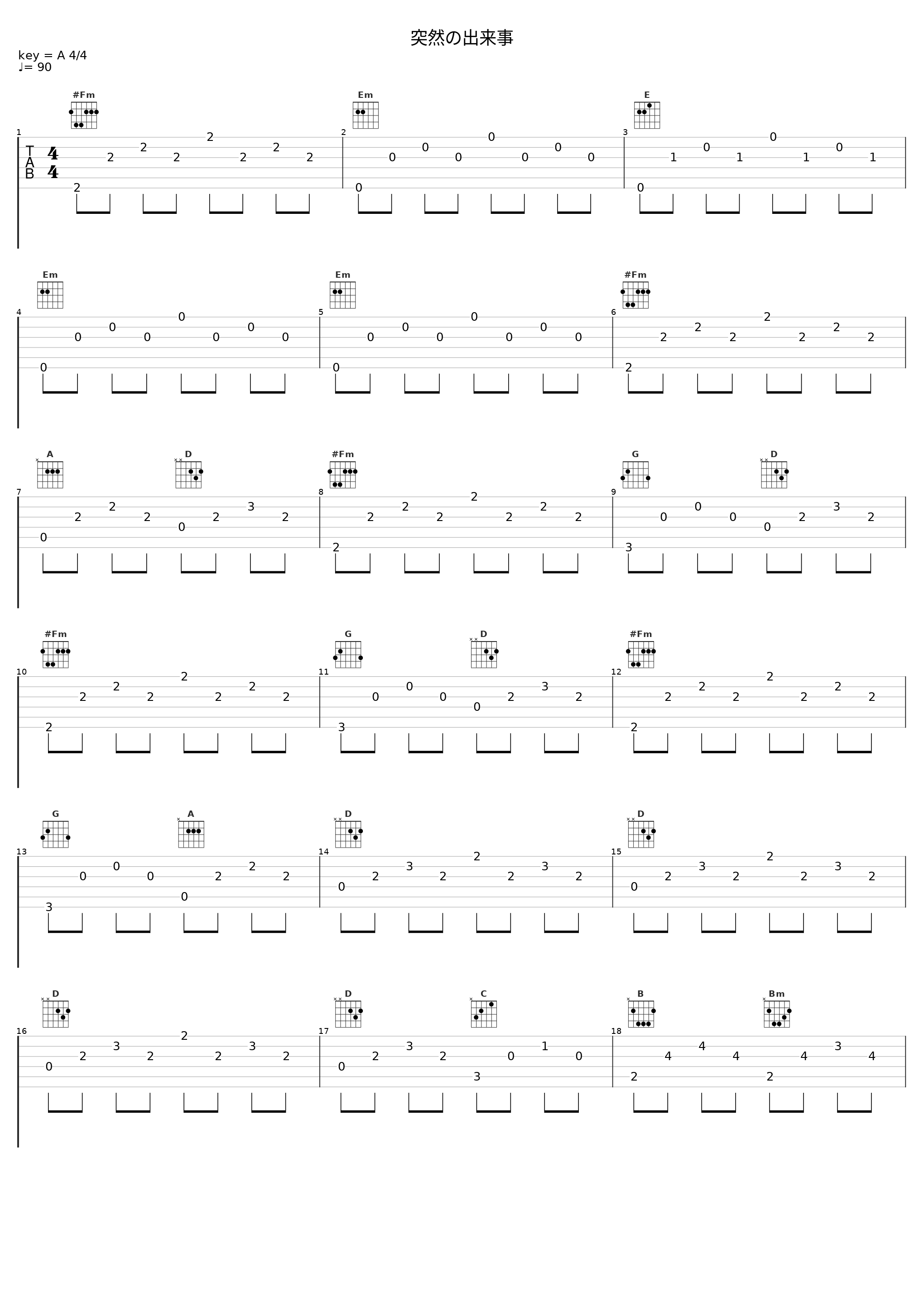 突然の出来事_安瀬聖_1