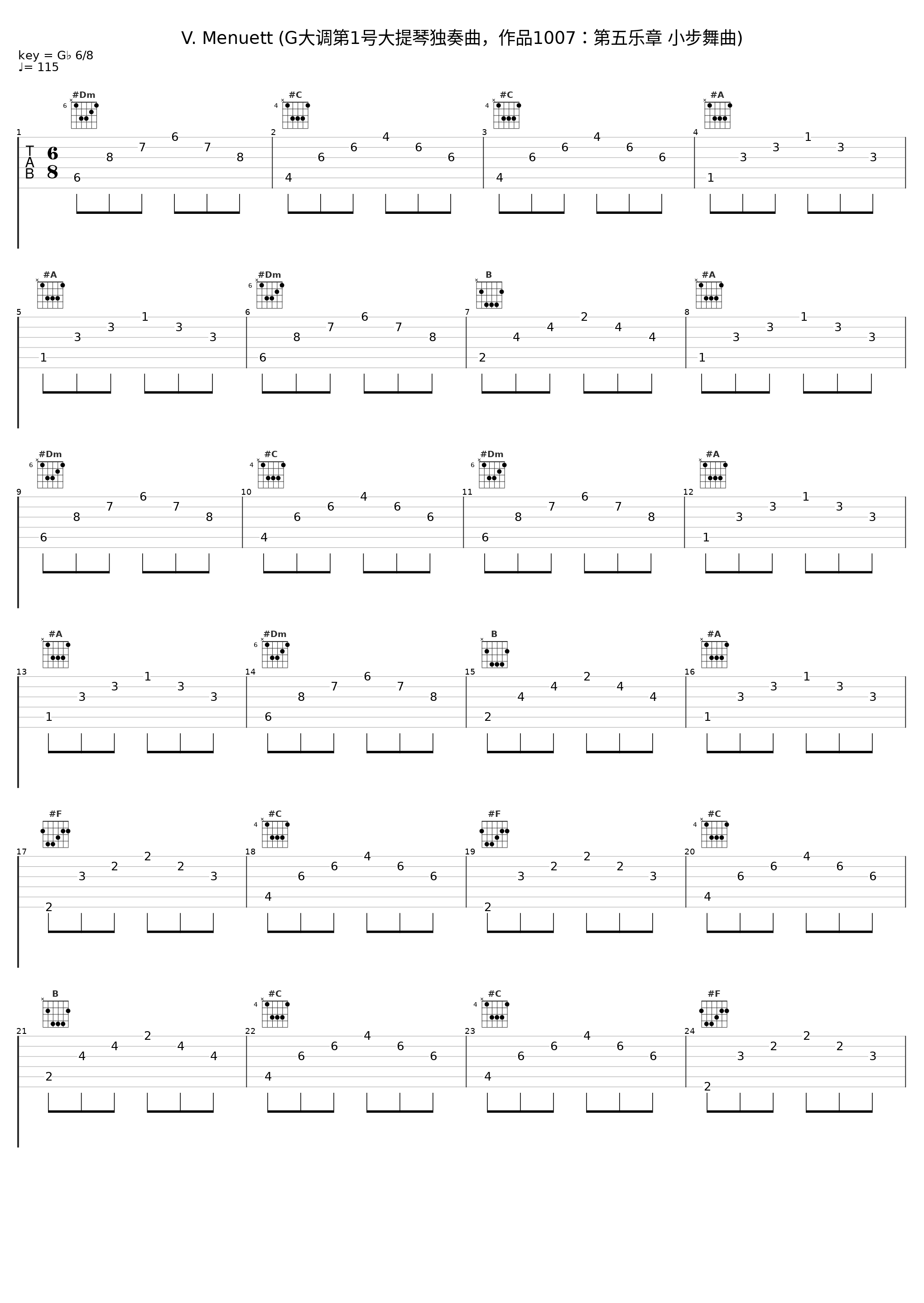 V. Menuett (G大调第1号大提琴独奏曲，作品1007：第五乐章 小步舞曲)_Cappella Coloniensis_1