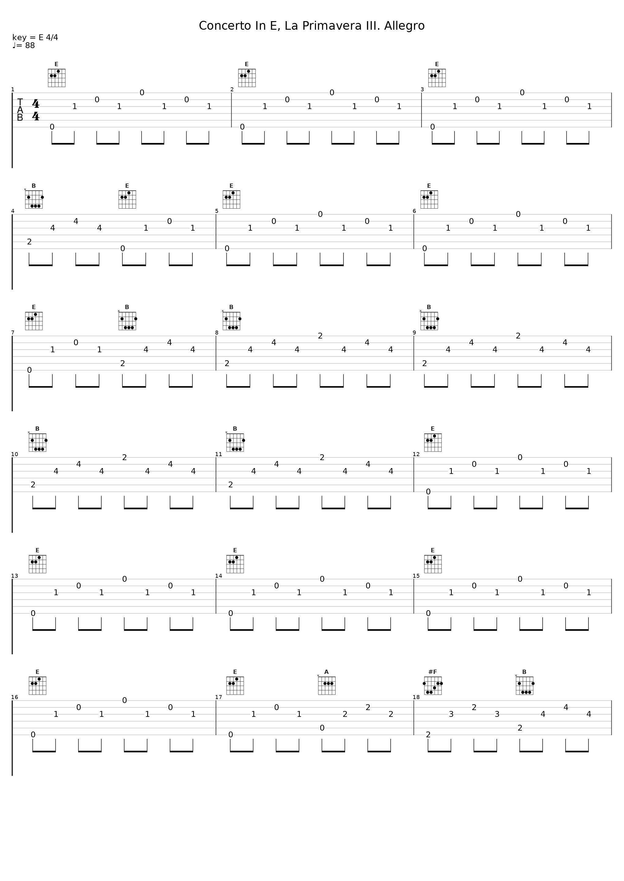 Concerto In E, La Primavera III. Allegro_Cappella Gedanensis_1