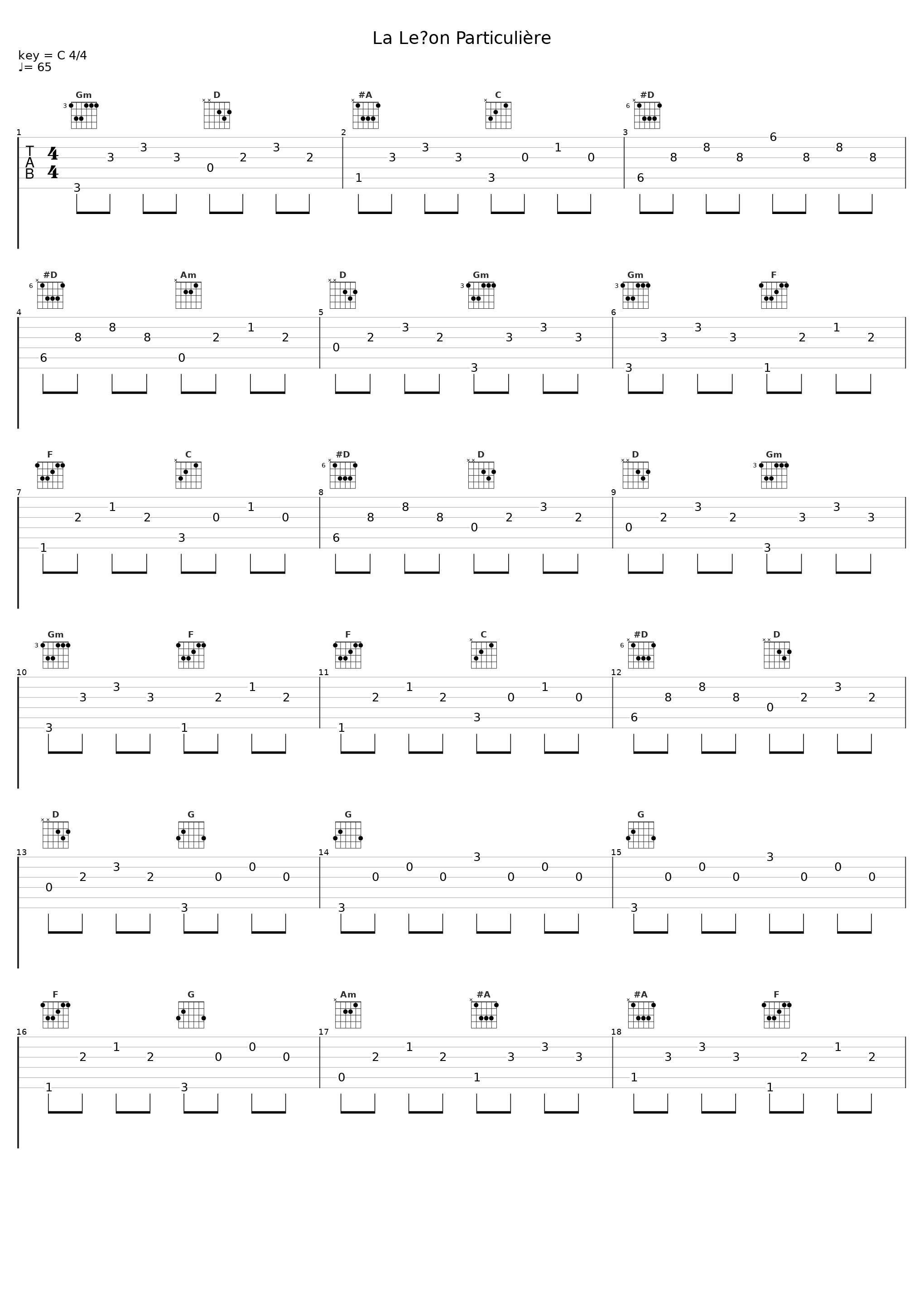 La Leçon Particulière_Raymond LeFevre_1