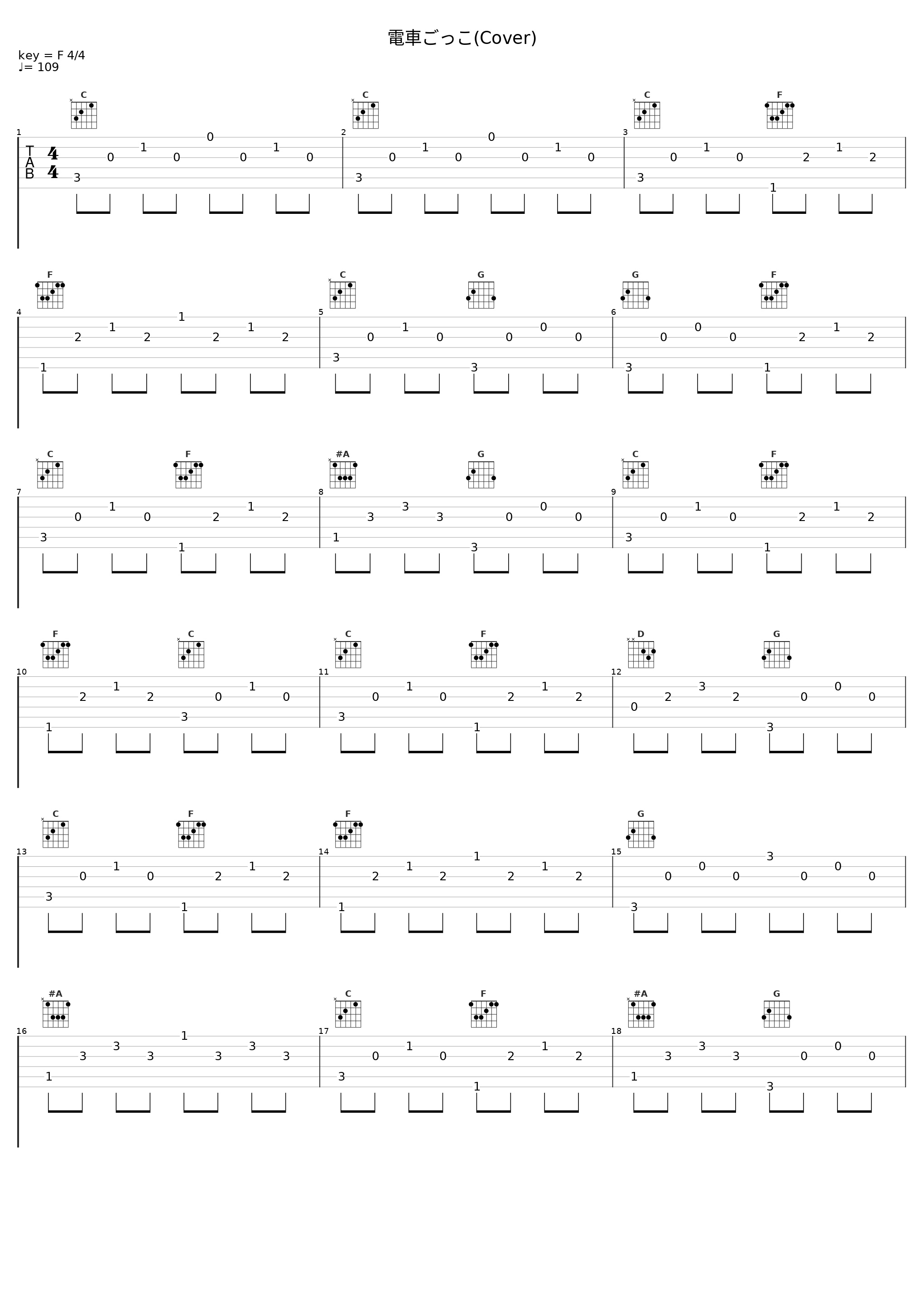 電車ごっこ(Cover)_東京児童合唱団,杉並児童合唱団,川田正子_1